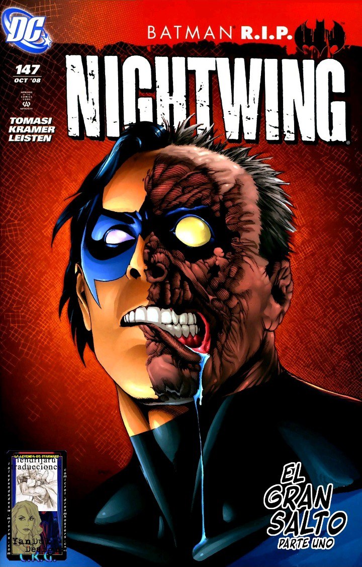 Portada ampliada de NIGHTWING
