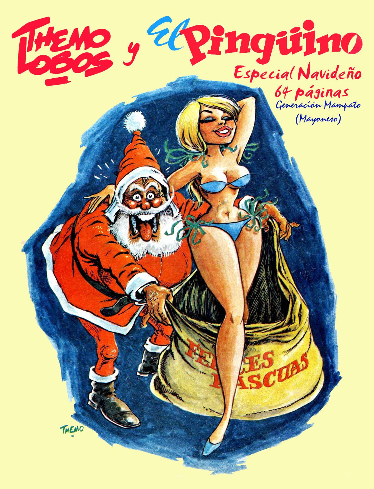 Portada ampliada de Themo Lobos y El Pinguino