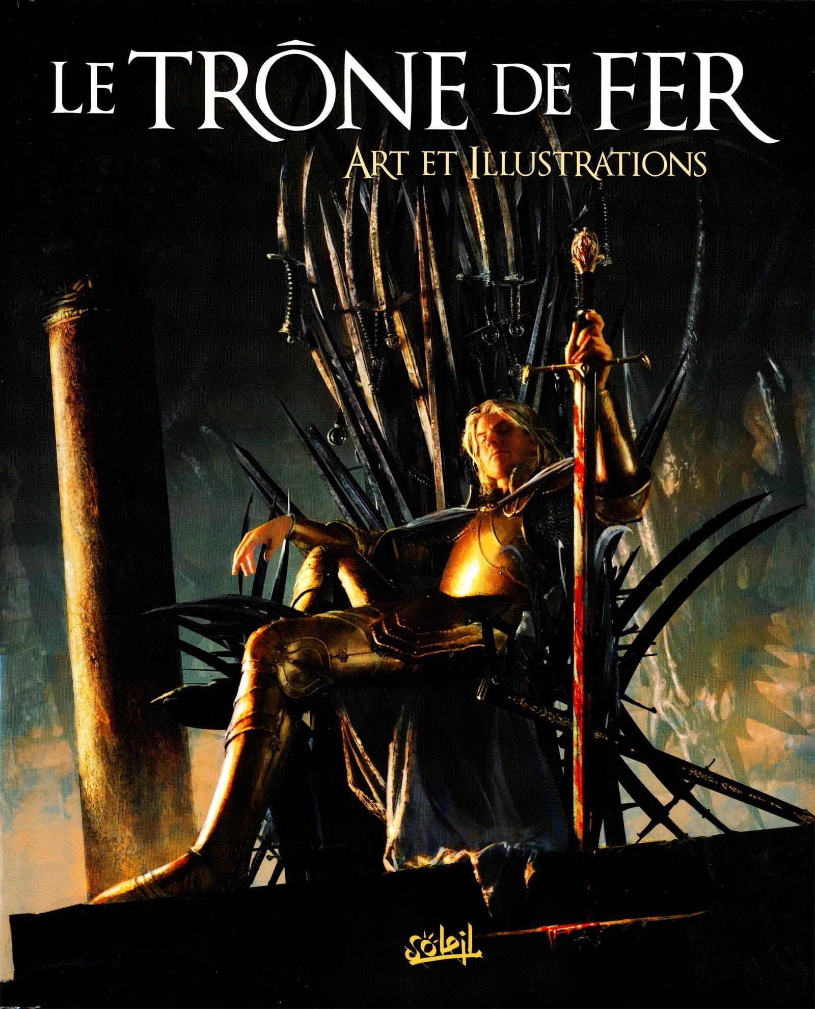 Portada ampliada de Le trône de fer