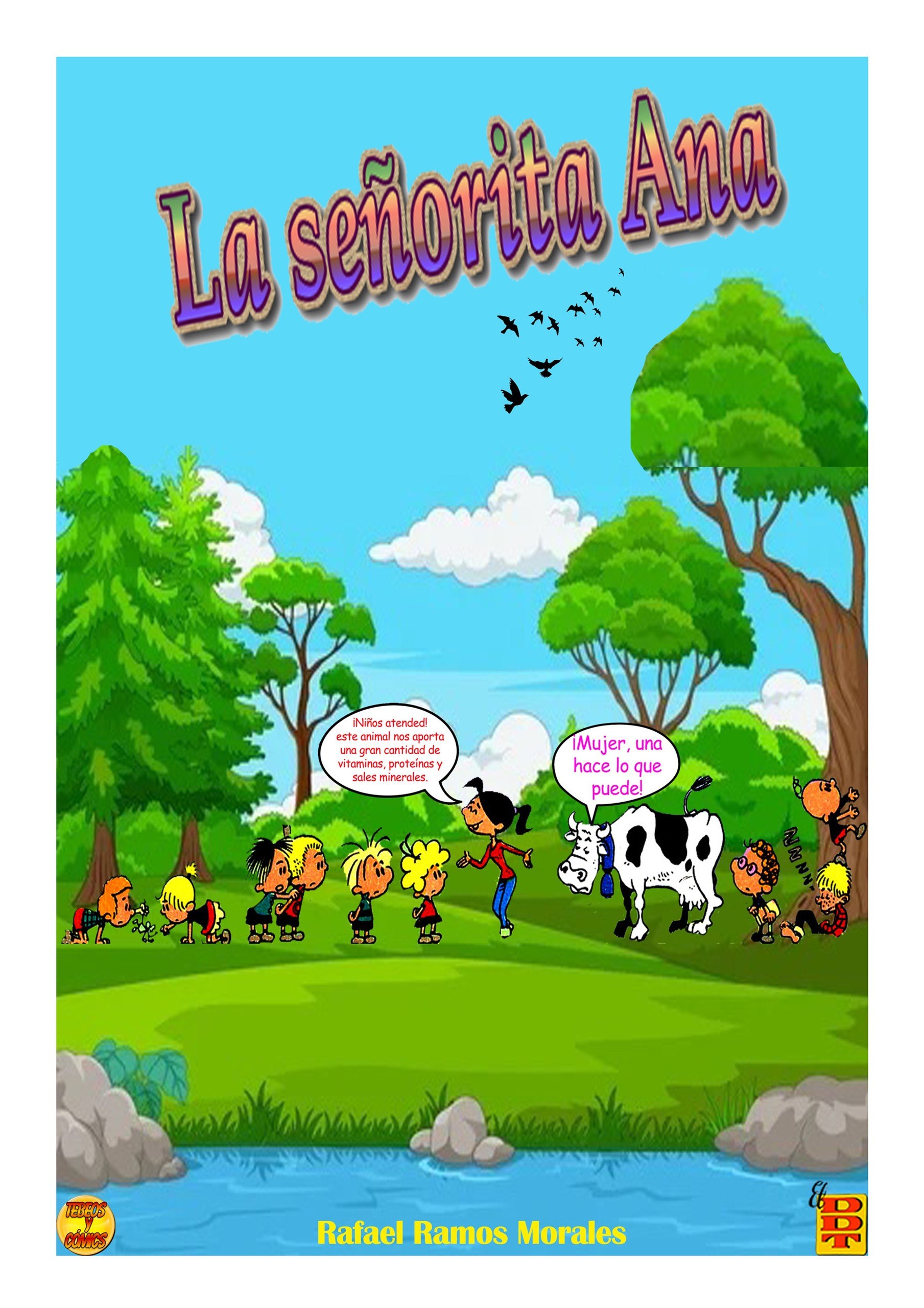 Portada ampliada de La señorita Ana