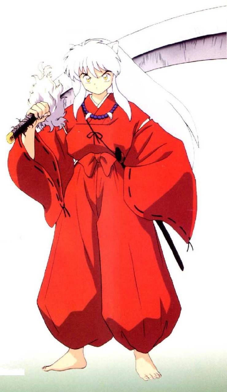 Portada ampliada de INU YASHA-anime-artbook.rar