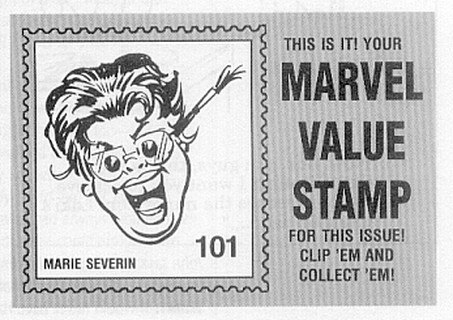 Portada ampliada de Marvel Value Stamps Tour (SC)(por Wild)(CRG)