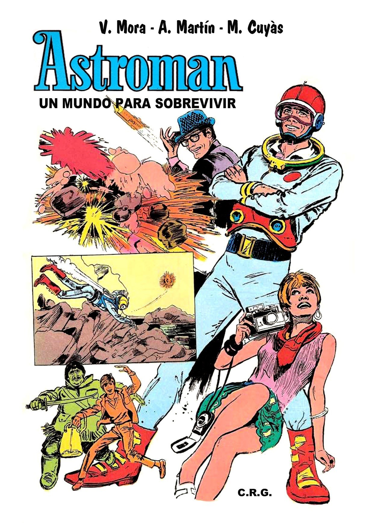 Portada ampliada de Astroman