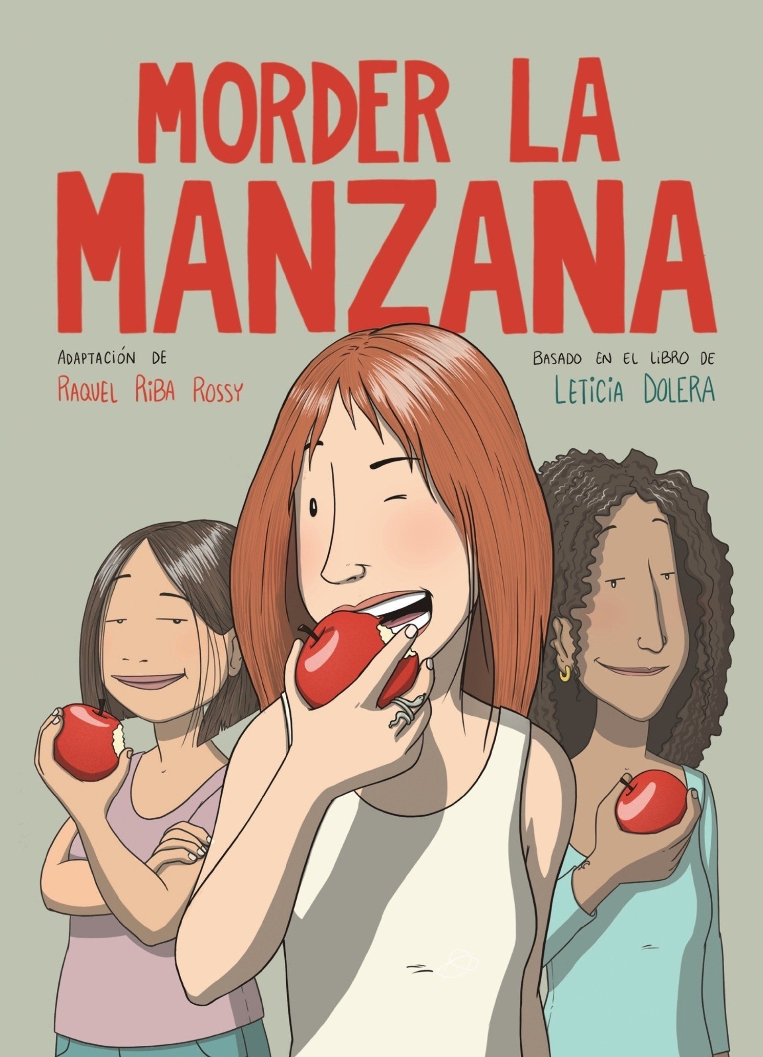 Portada ampliada de MORDER LA MANZANA