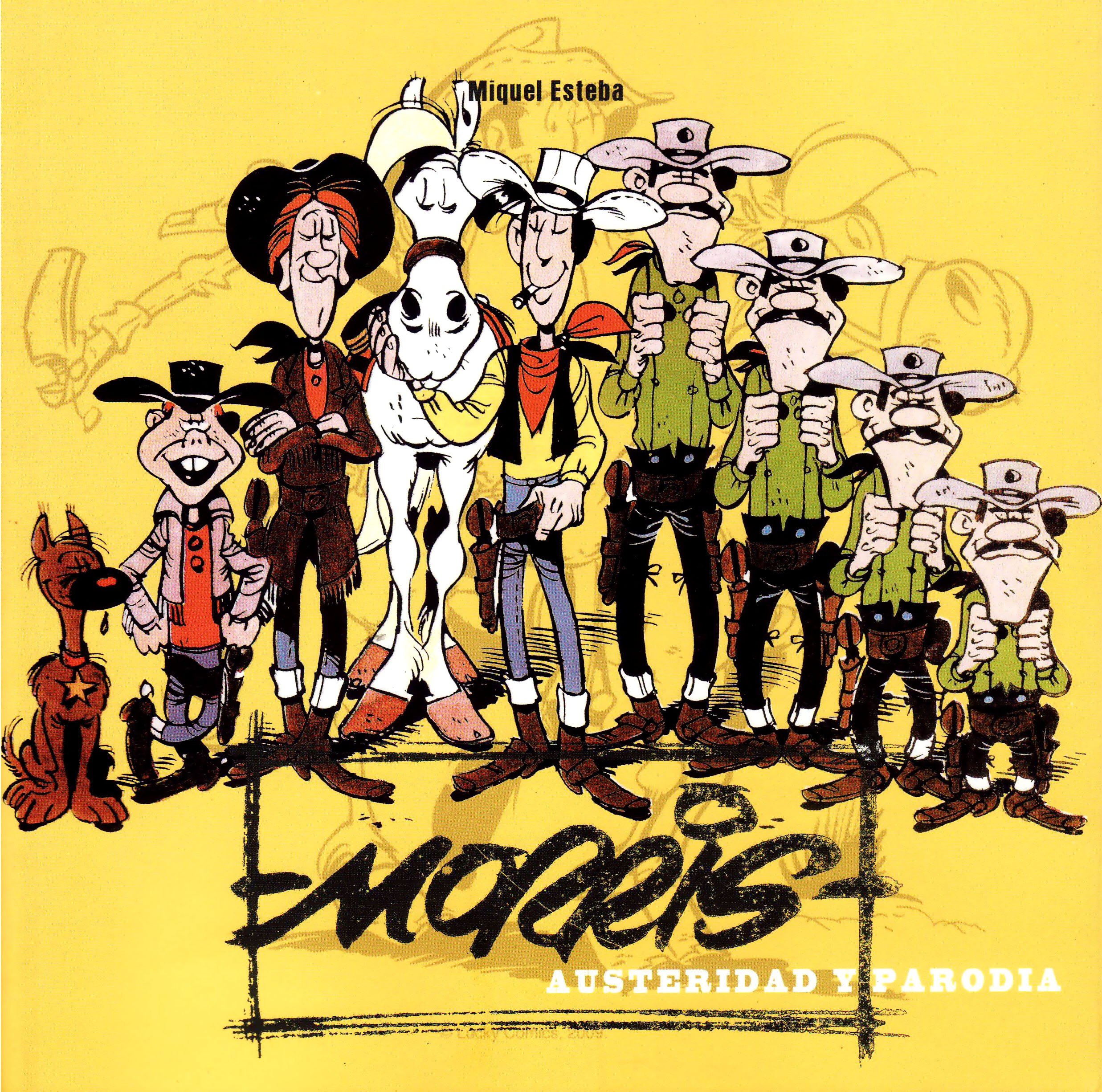 Portada ampliada de Morris Austeridad y Parodia