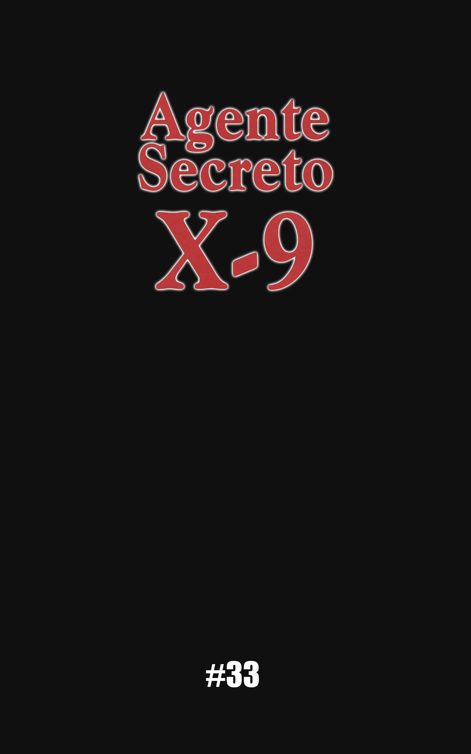 Portada ampliada de Agente Secreto X-9