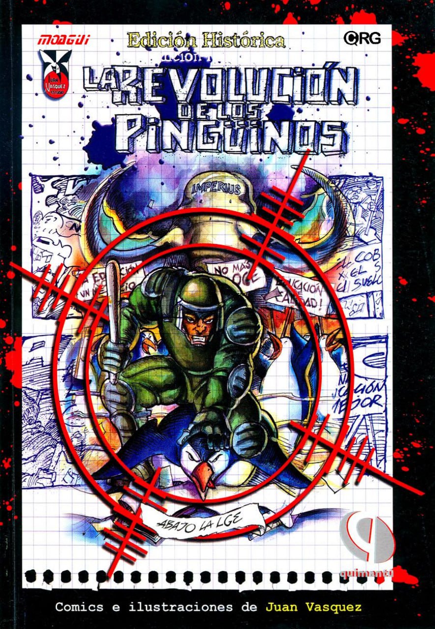Portada ampliada de LA REVOLUCION DE LOS PINGUINOS