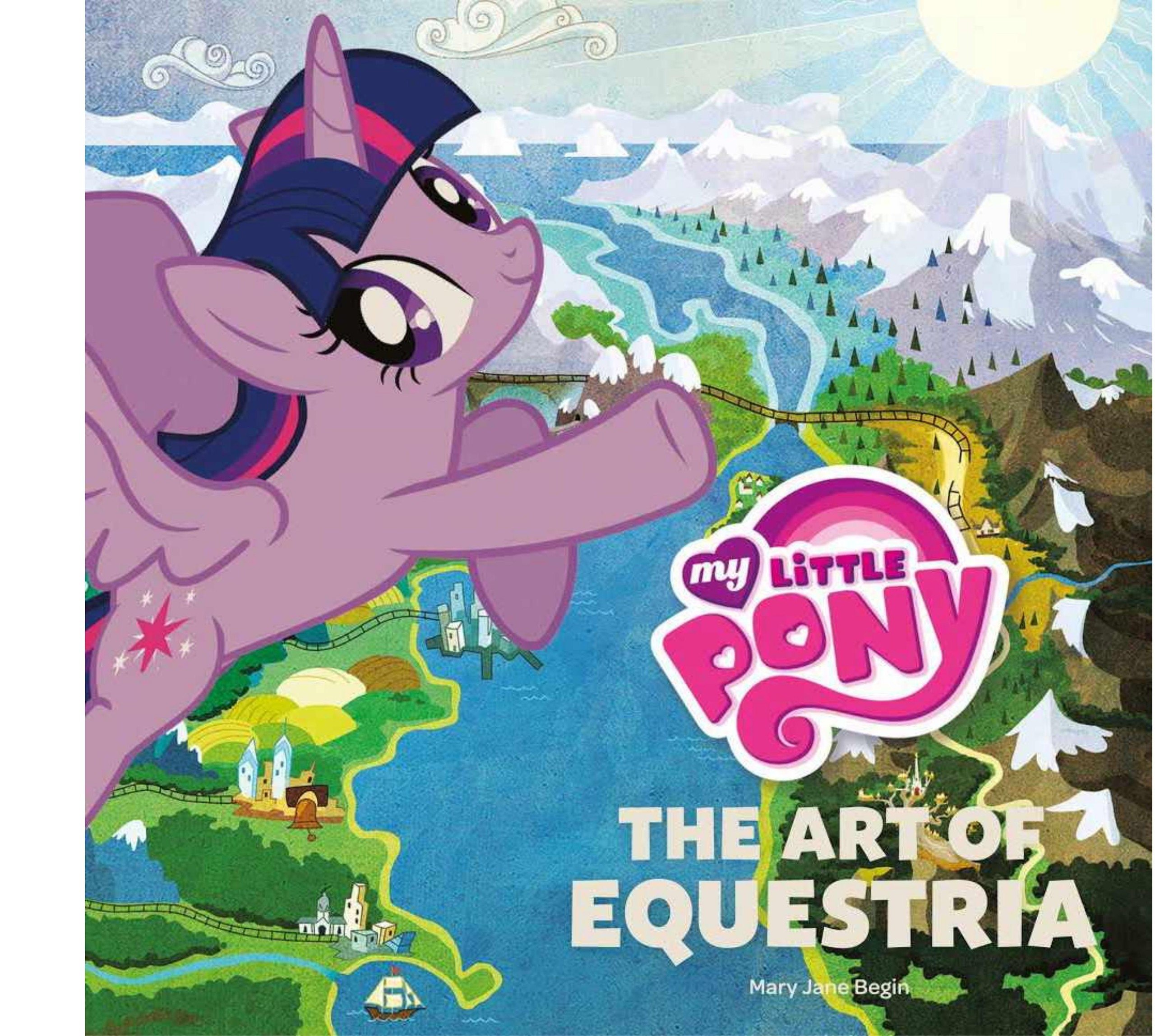 Portada ampliada de THE ART OF EQUESTRIA