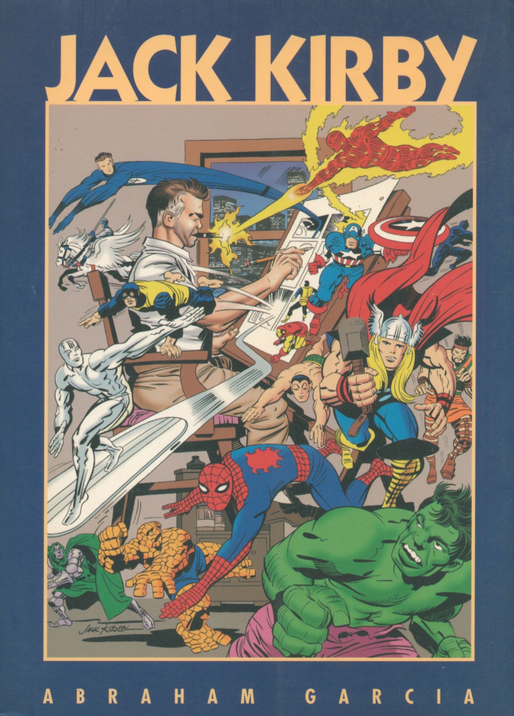 Portada ampliada de JACK KIRBY