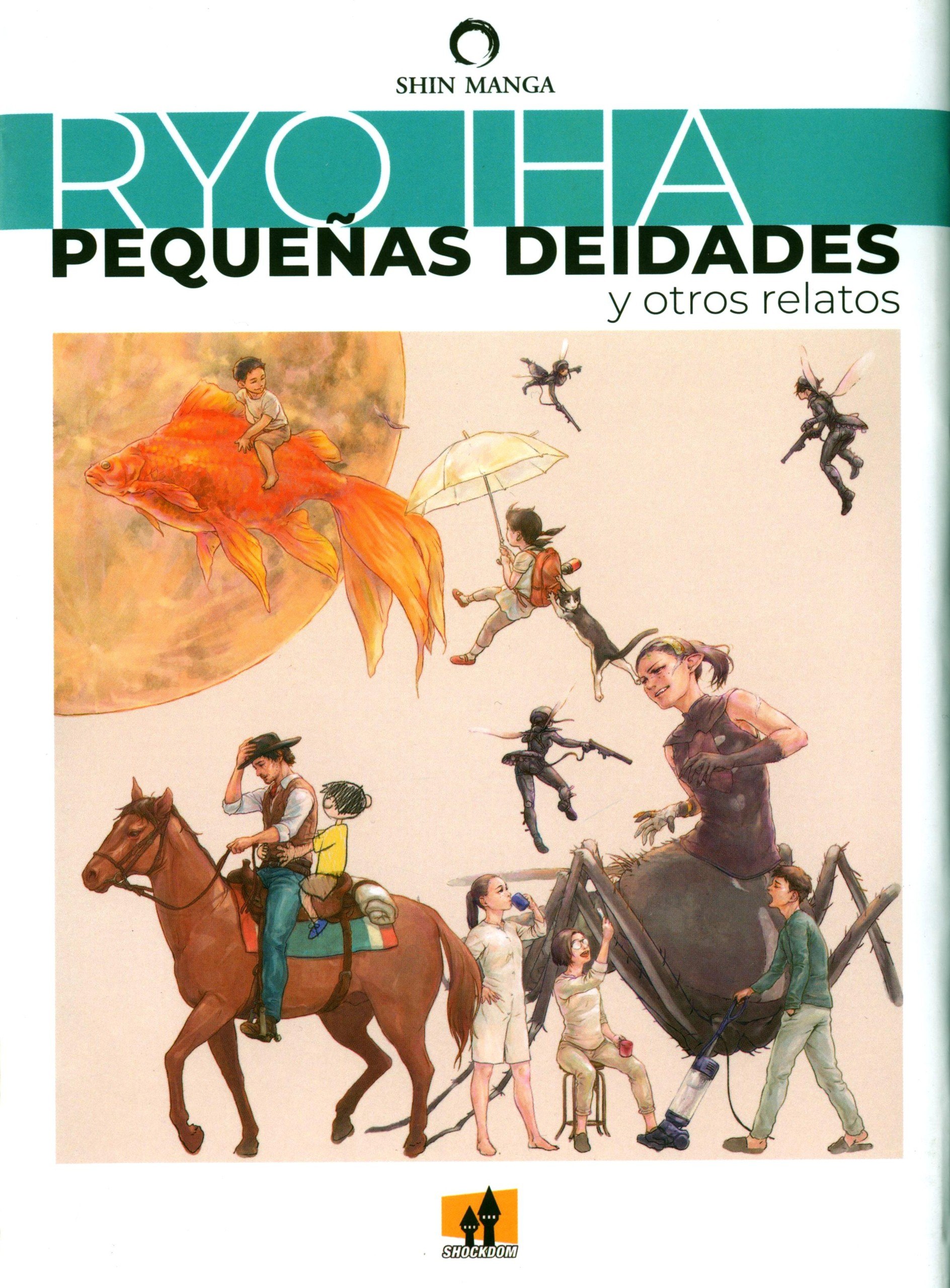Portada ampliada de RYO IHA PEQUEÑAS DEIDADES y otros relatos