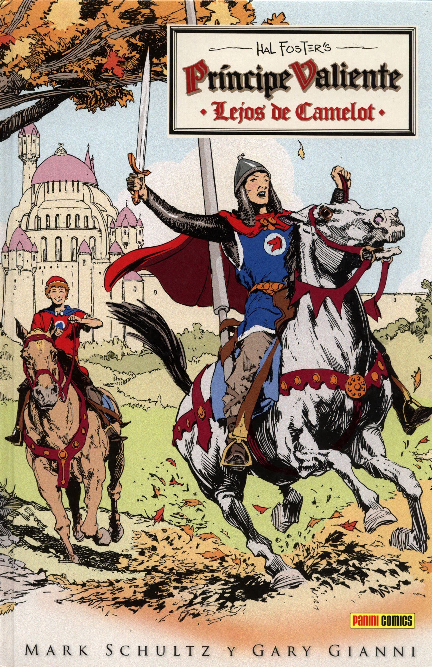 Portada ampliada de Príncipe Valiente Lejos de Camelot