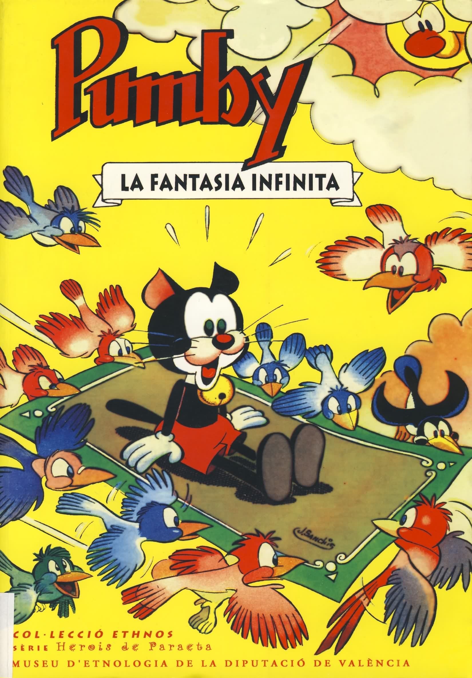 Portada ampliada de Pumby La Fantasia Infinita