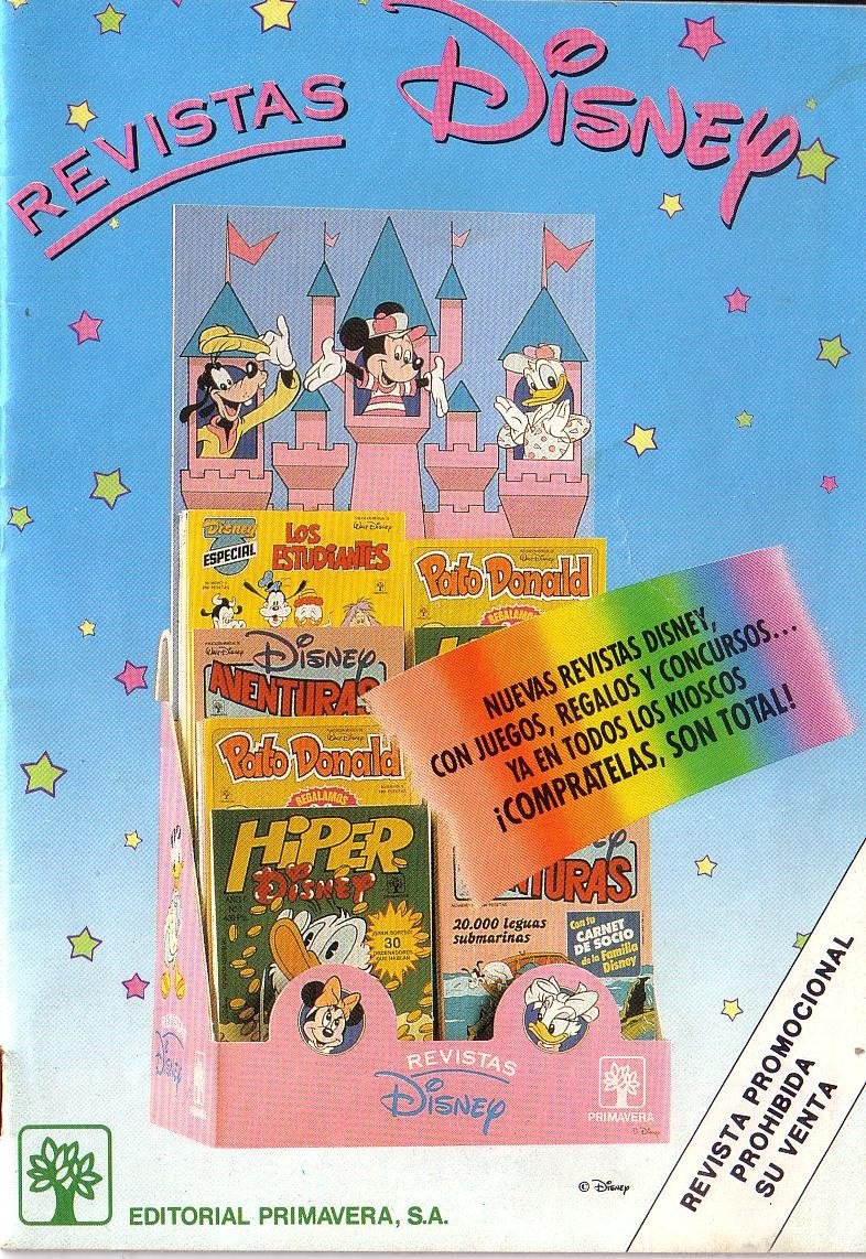 Portada ampliada de REVISTAS Disney