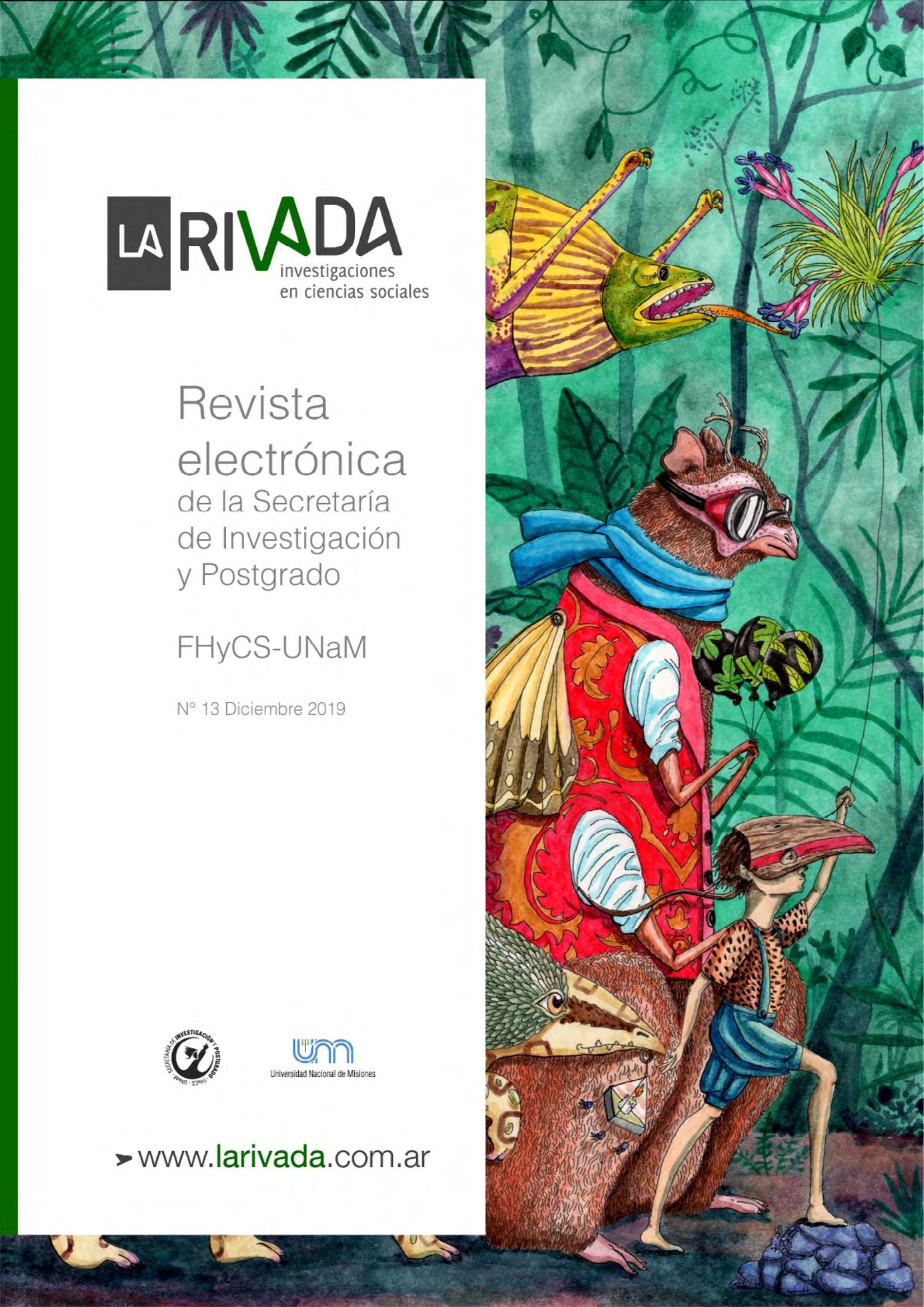 Portada ampliada de Revista electrónica de la Secretaría de Investigación y Postgrado