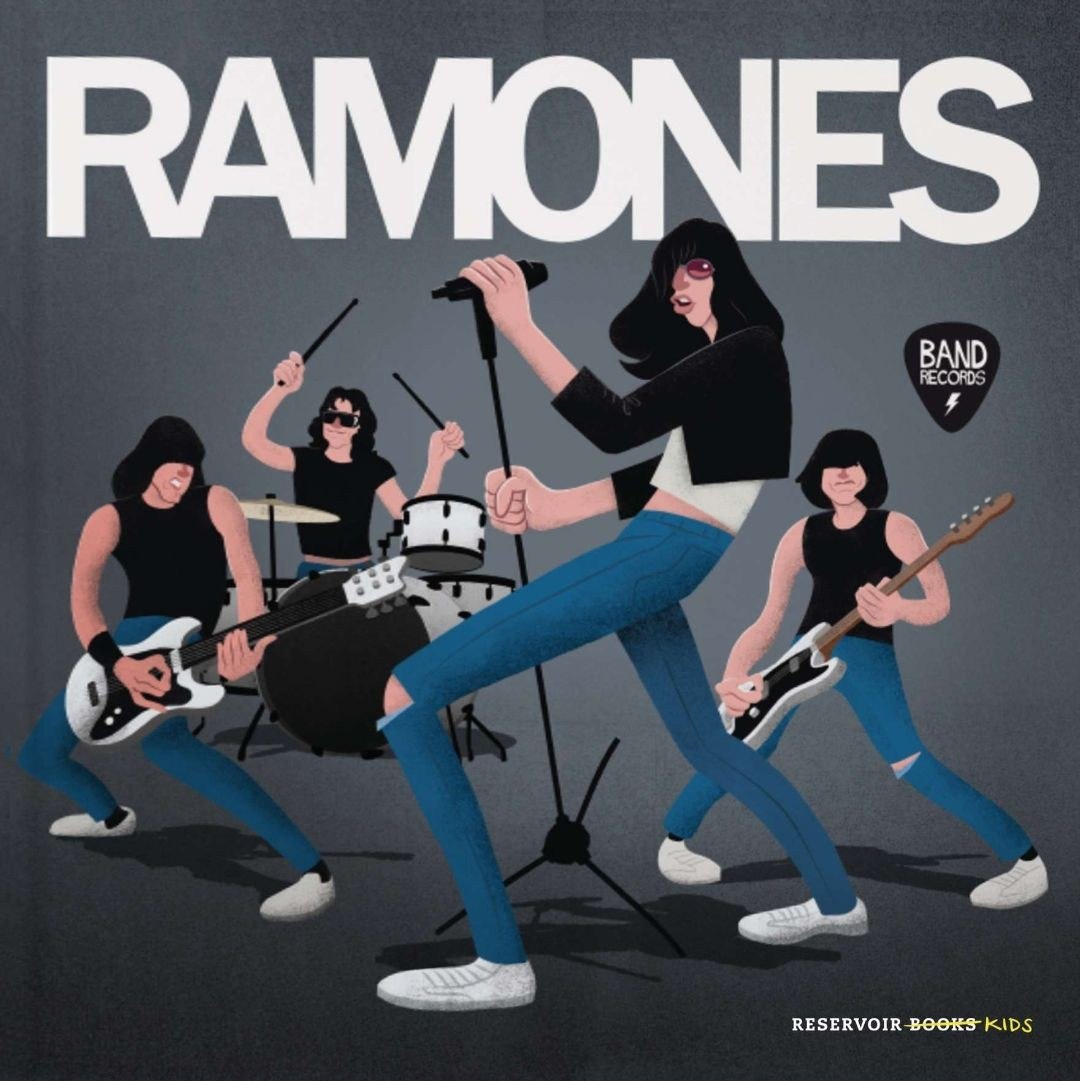 Portada ampliada de RAMONES