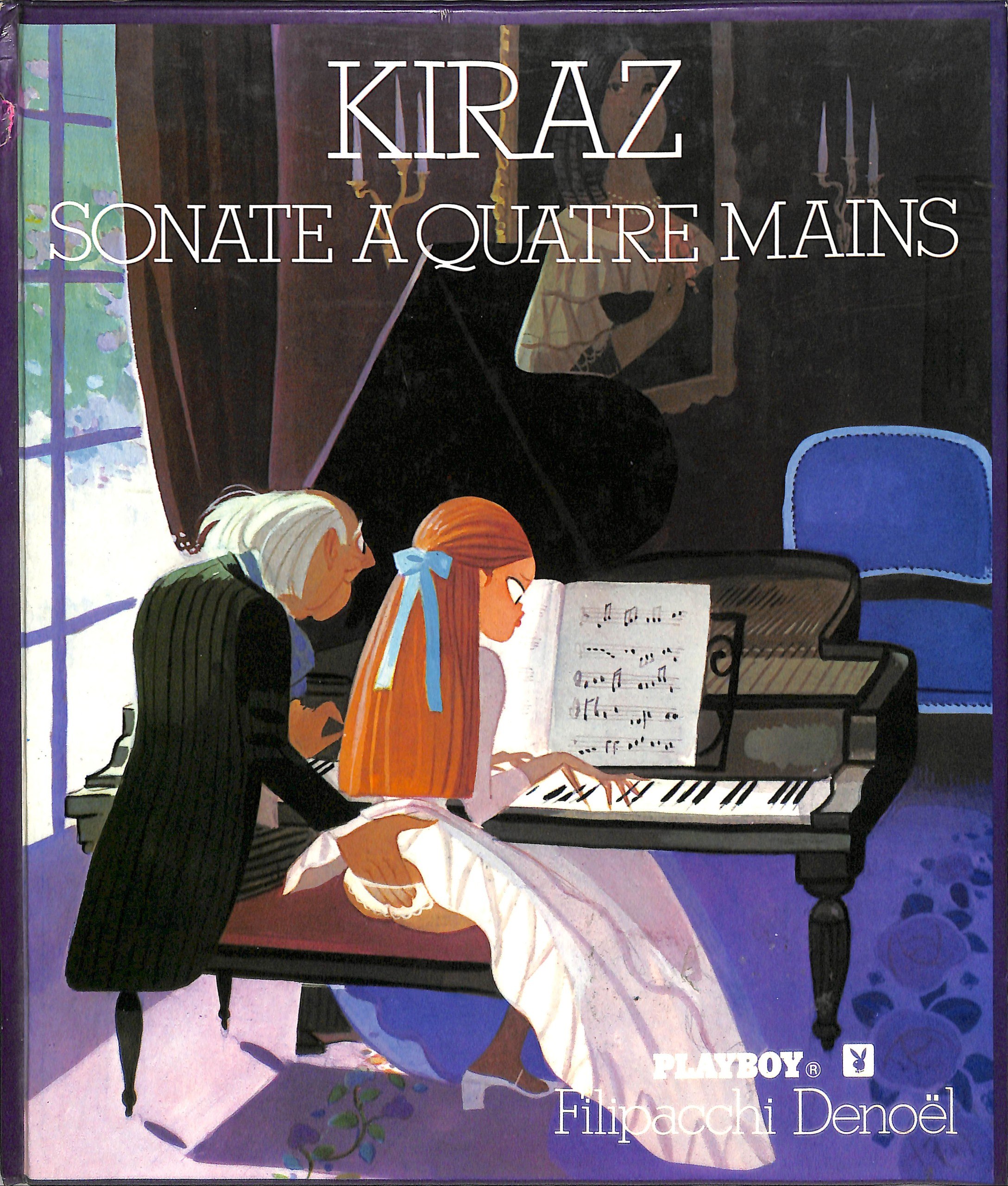 Portada ampliada de KIRAZ SONATE A QUATRE MAINS