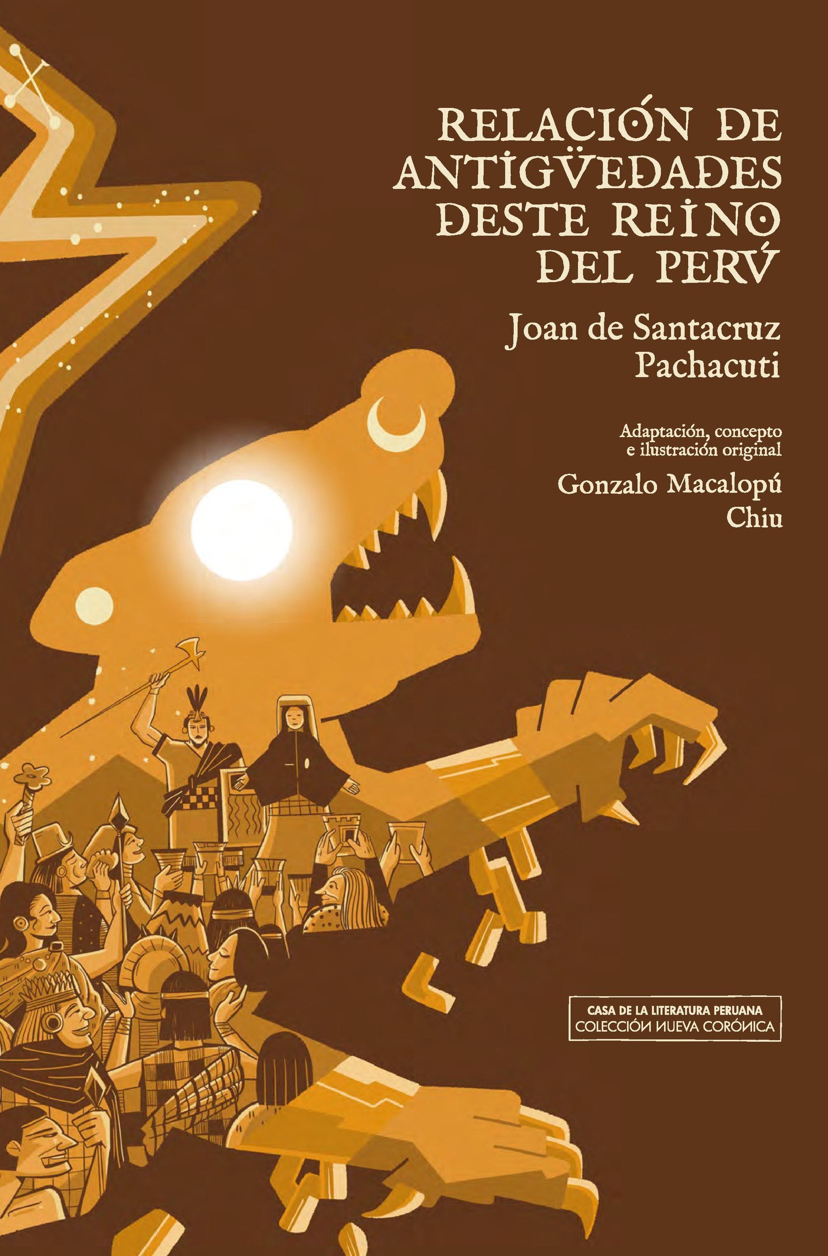 Portada ampliada de RELACIÓN DE ANTIGVEDADES DESTE REINO DEL PERV