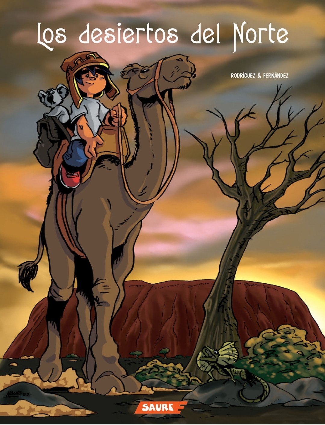 Portada ampliada de Los desiertos del Norte
