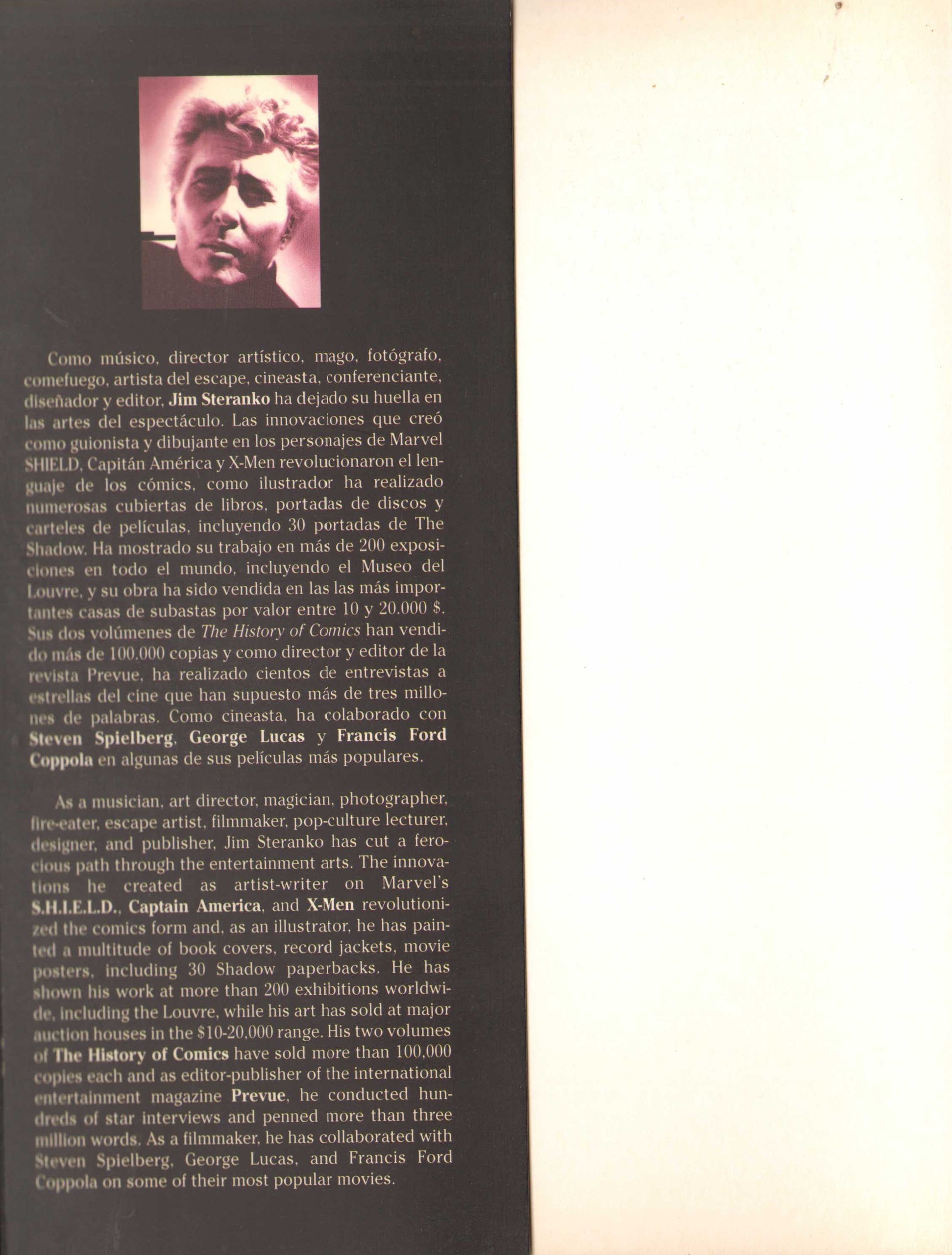 Portada ampliada de Steranko Arte Noir (Semana Negra 2002) x Migsoto & Carasucia