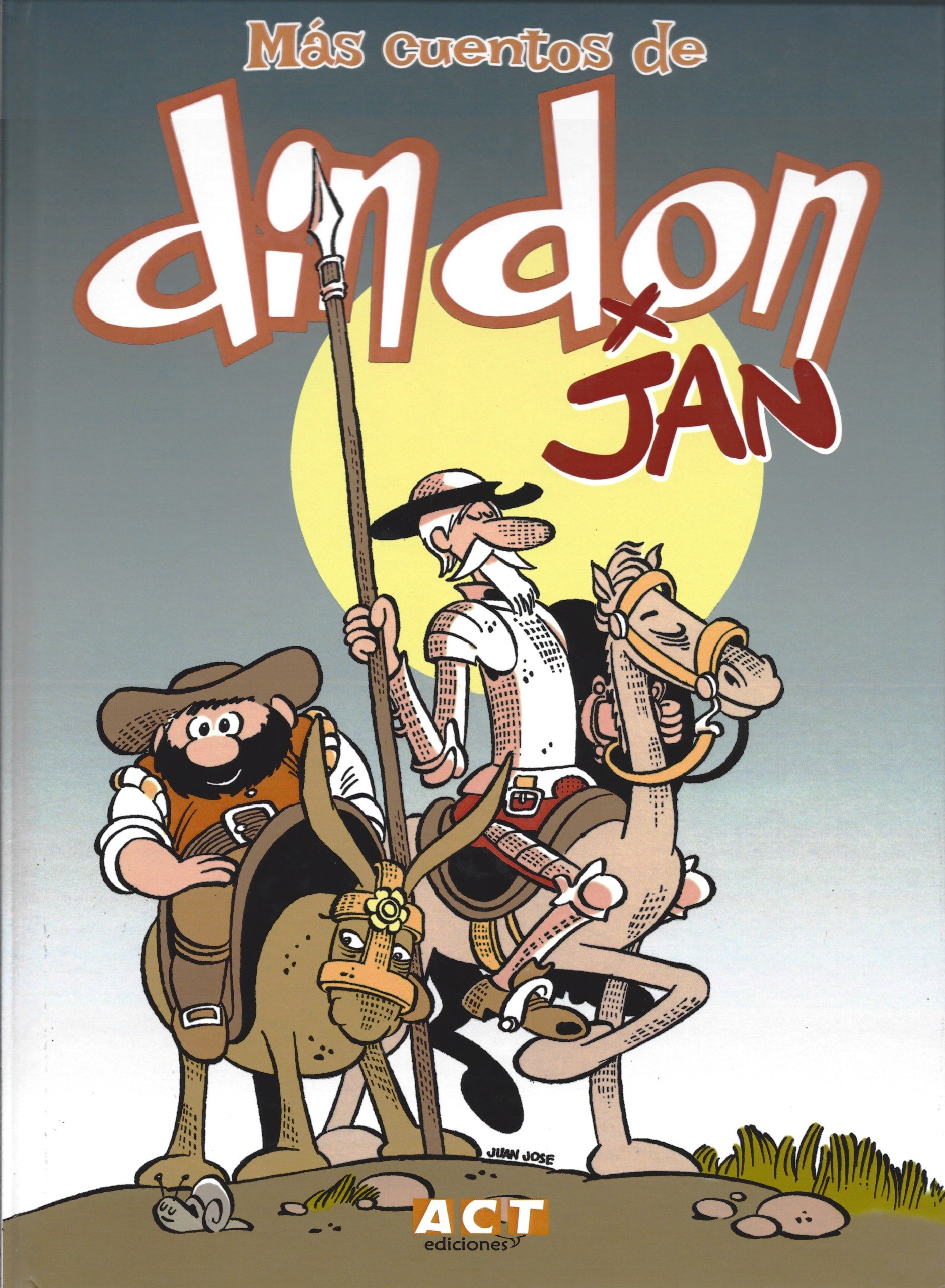 Portada ampliada de Más cuentos de Dindon Jan