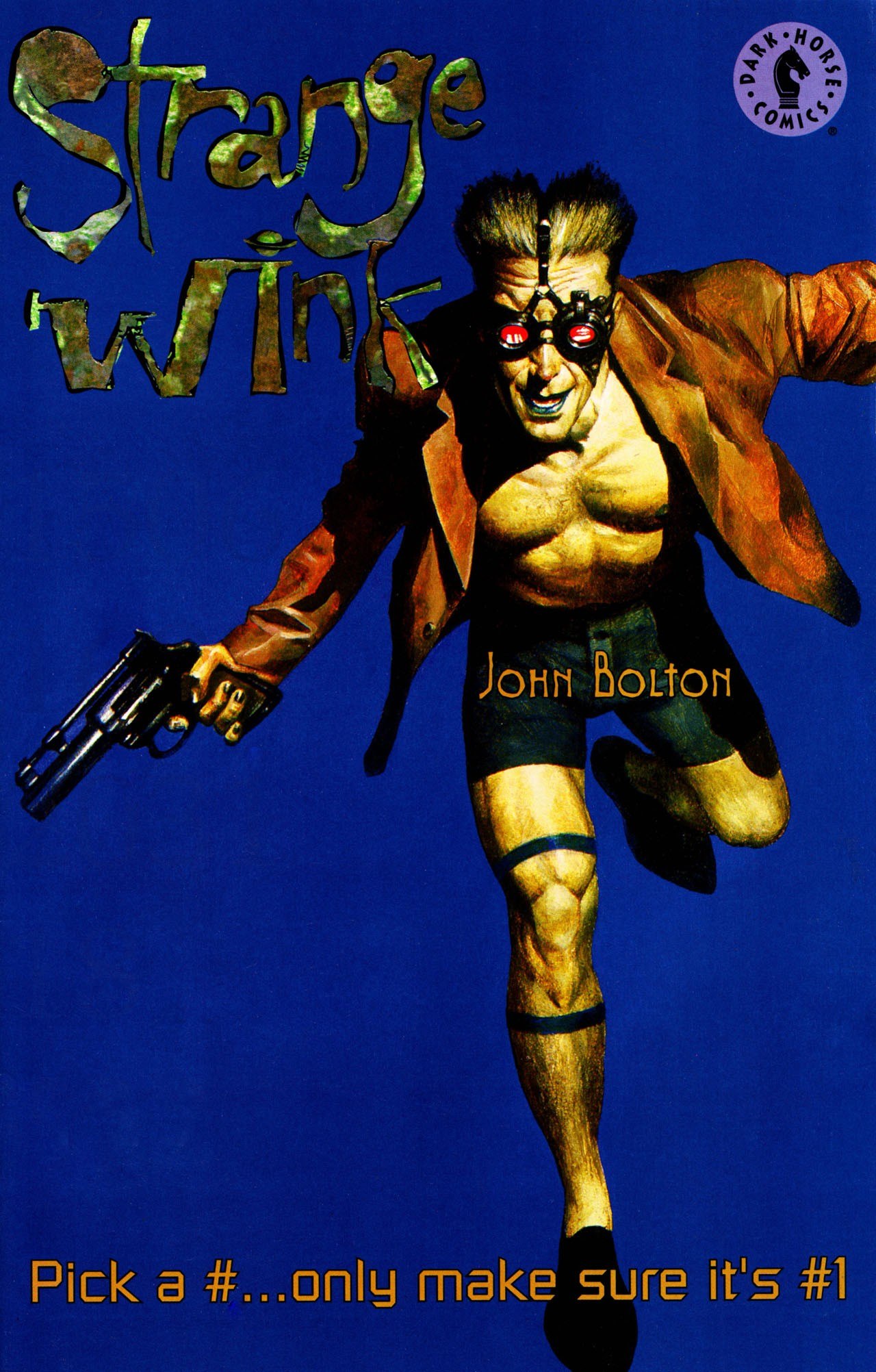 Portada ampliada de Strange Wink