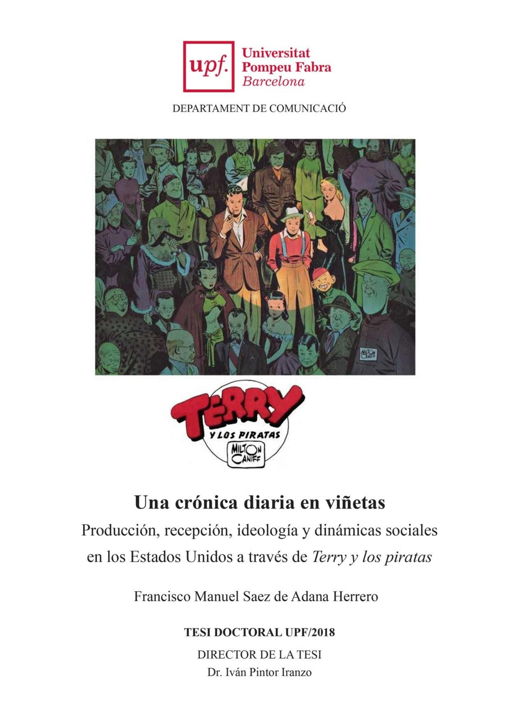 Portada ampliada de Una crónica diaria en viñetas