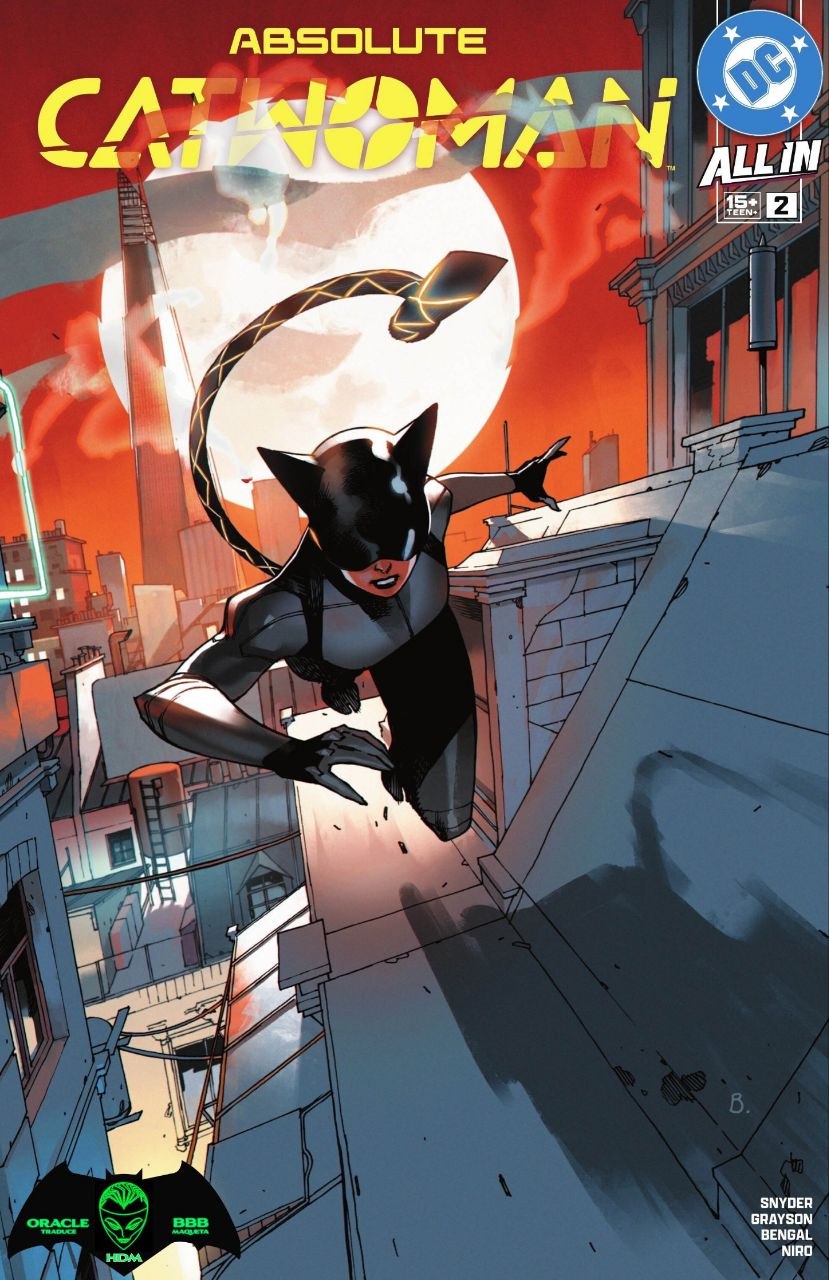 Portada ampliada de ABSOLUTE CATWOMAN ALL IN