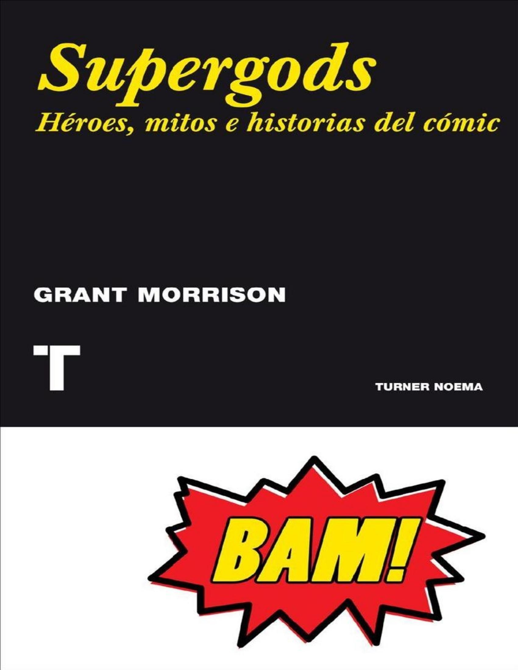 Portada ampliada de Supergods