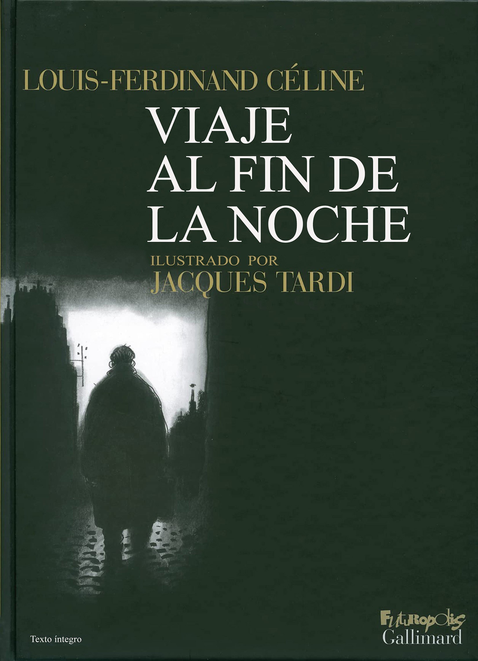 Portada ampliada de Viaje al fin de la noche