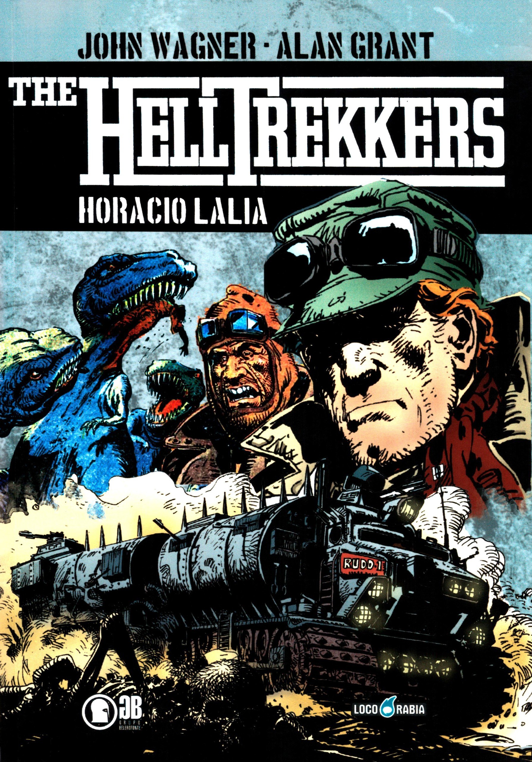Portada ampliada de THE HELL TREKKERS