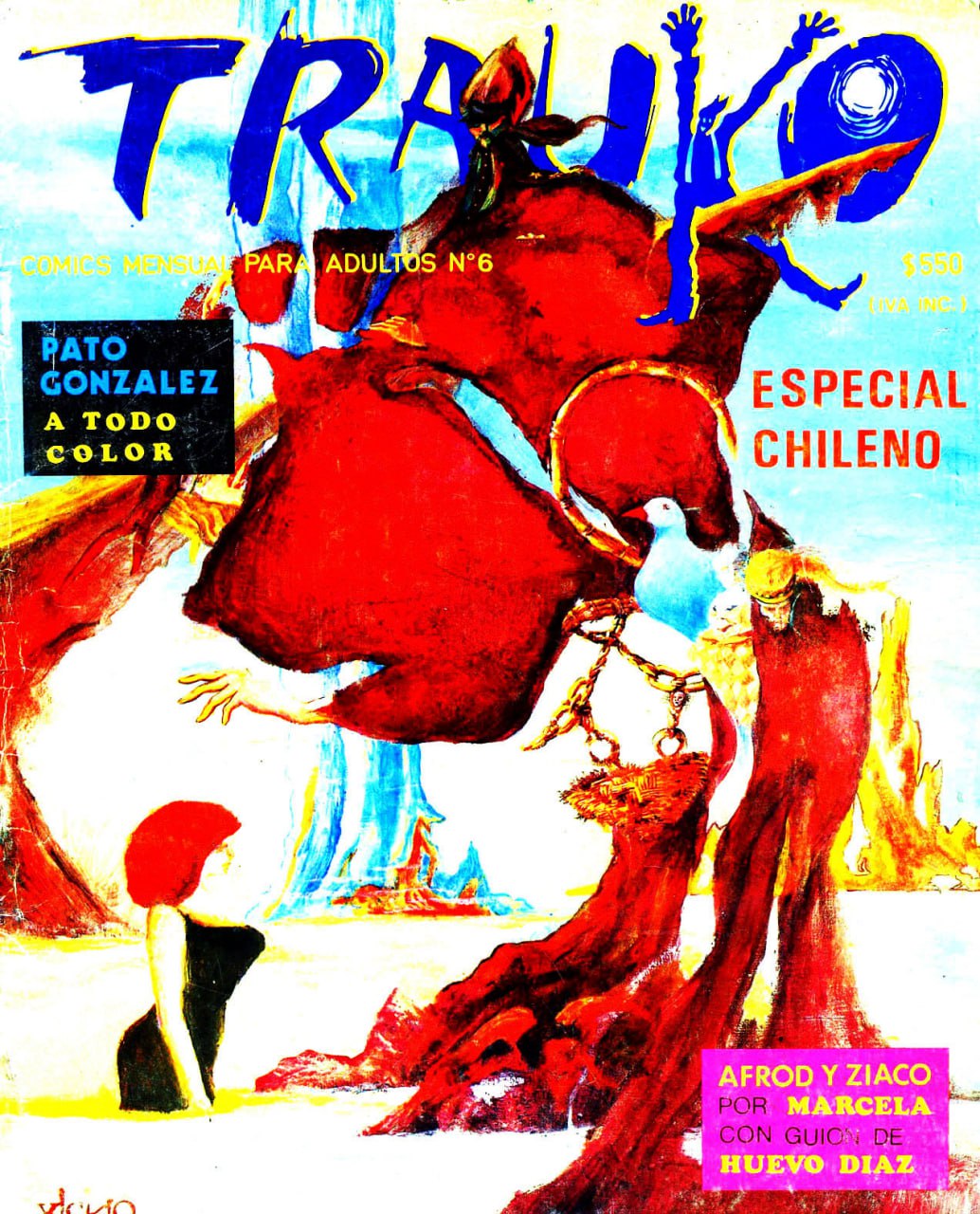 Portada ampliada de Trauko
