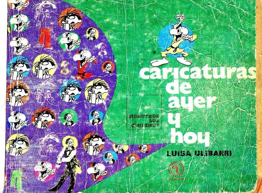 Portada ampliada de caricaturas de ayer y hoy