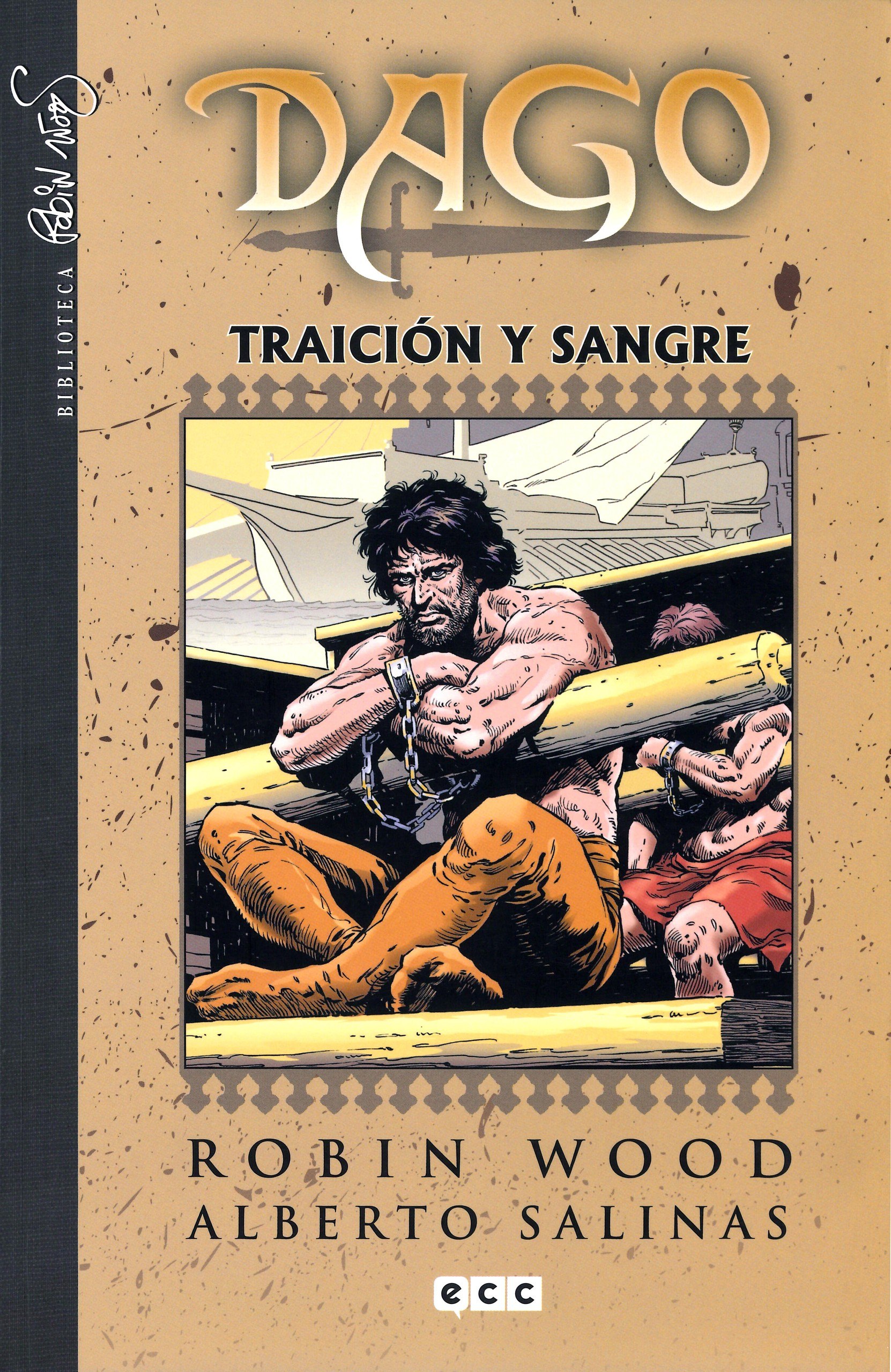 Portada ampliada de DAGO TRAICIÓN Y SANGRE
