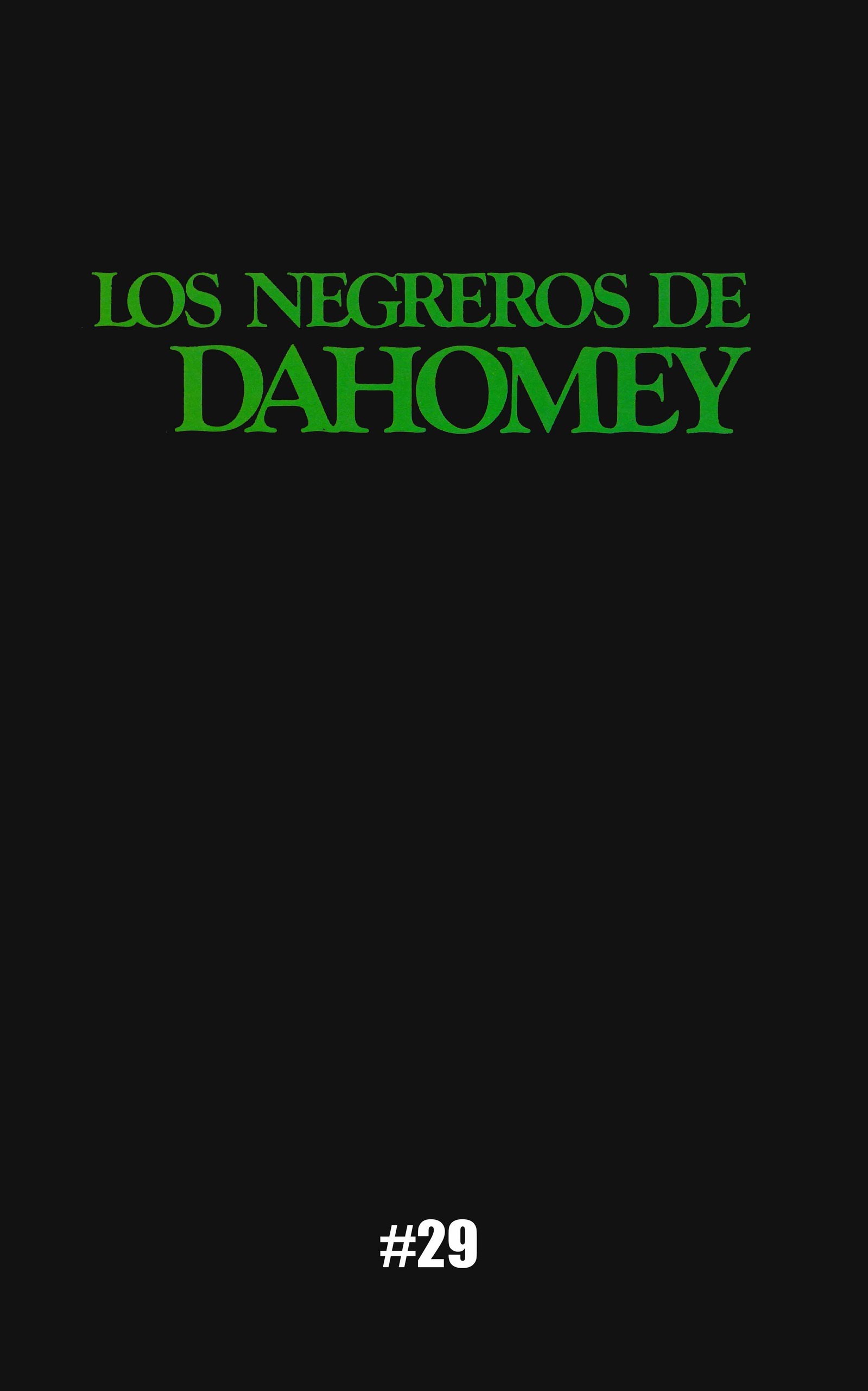 Portada ampliada de LOS NEGREROS DE DAHOMEY