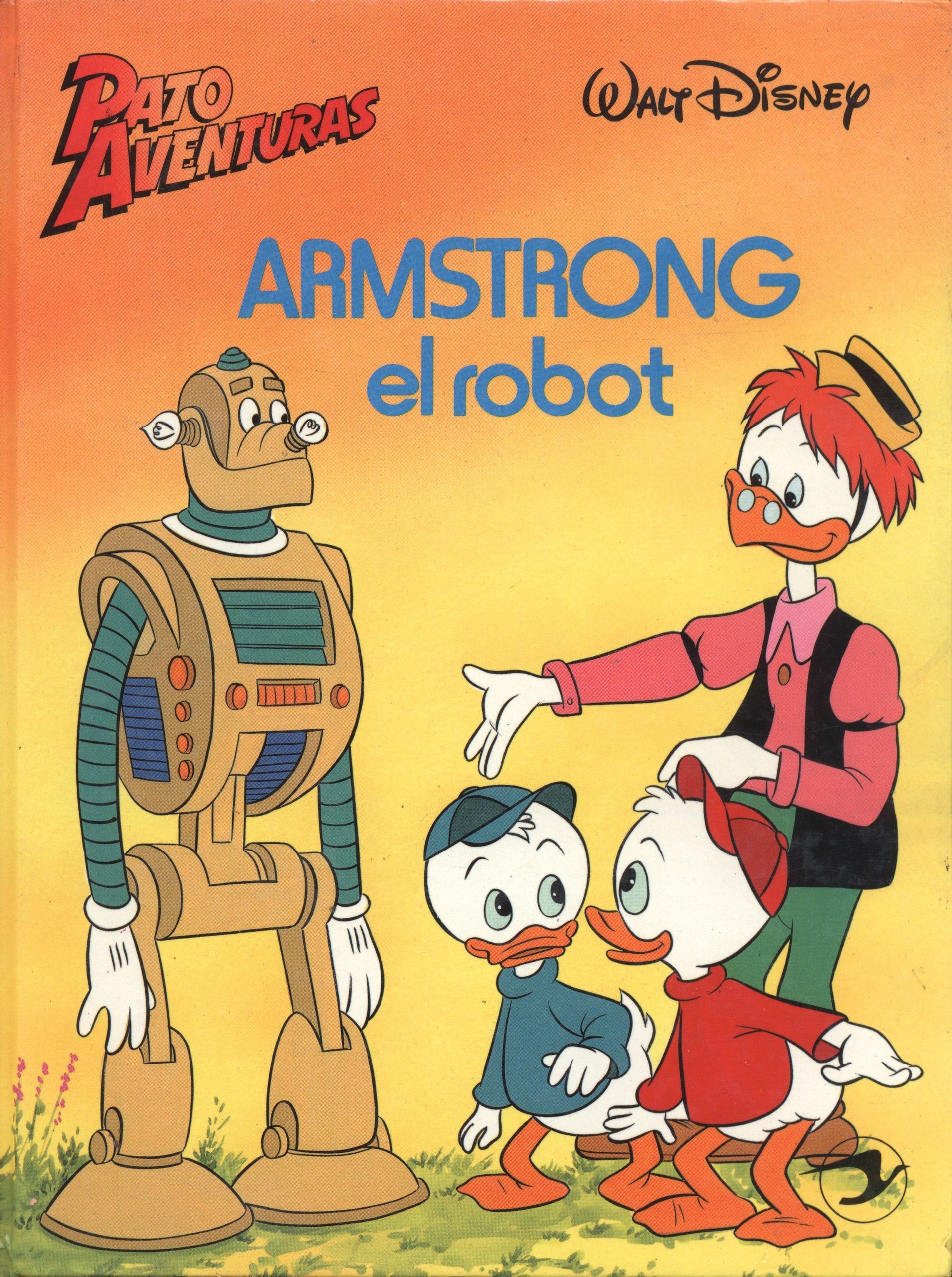 Portada ampliada de ARMSTRONG el robot