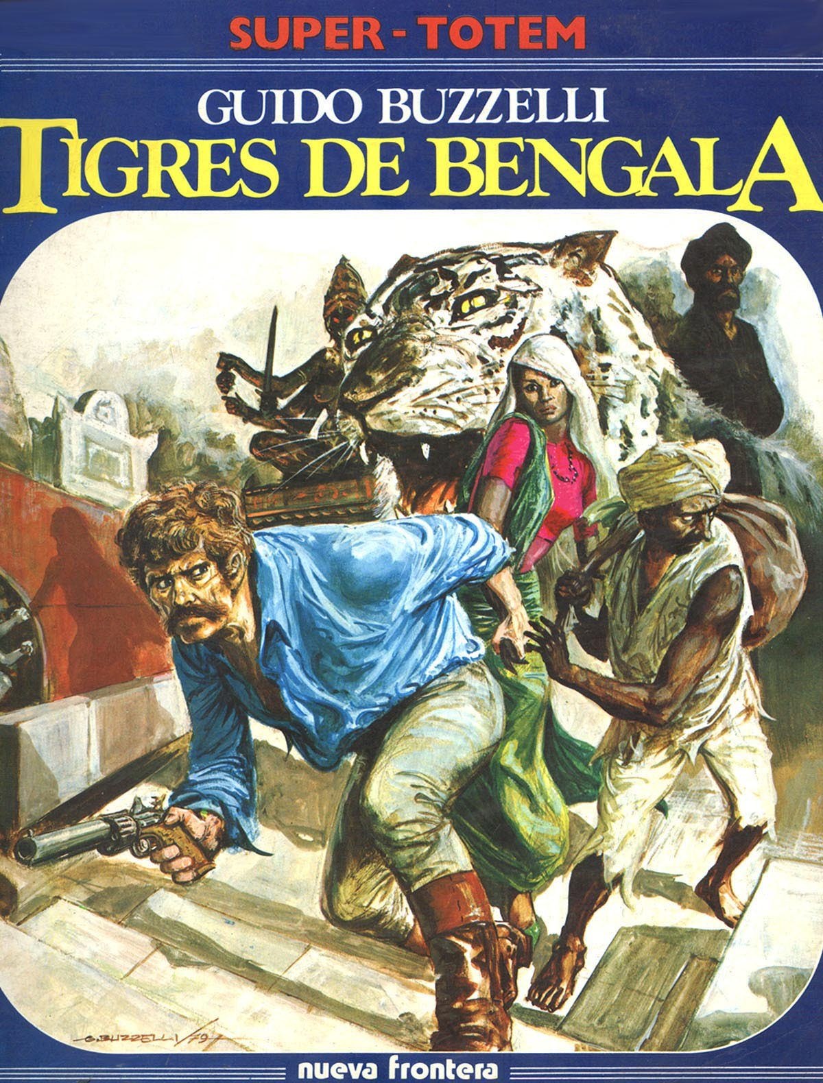Portada ampliada de TIGRES DE BENGALA