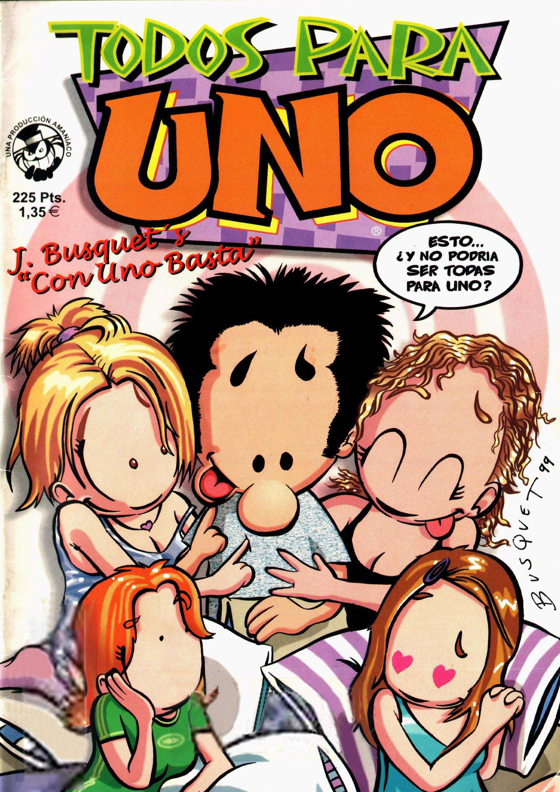 Portada ampliada de TODOS PARA UNO
