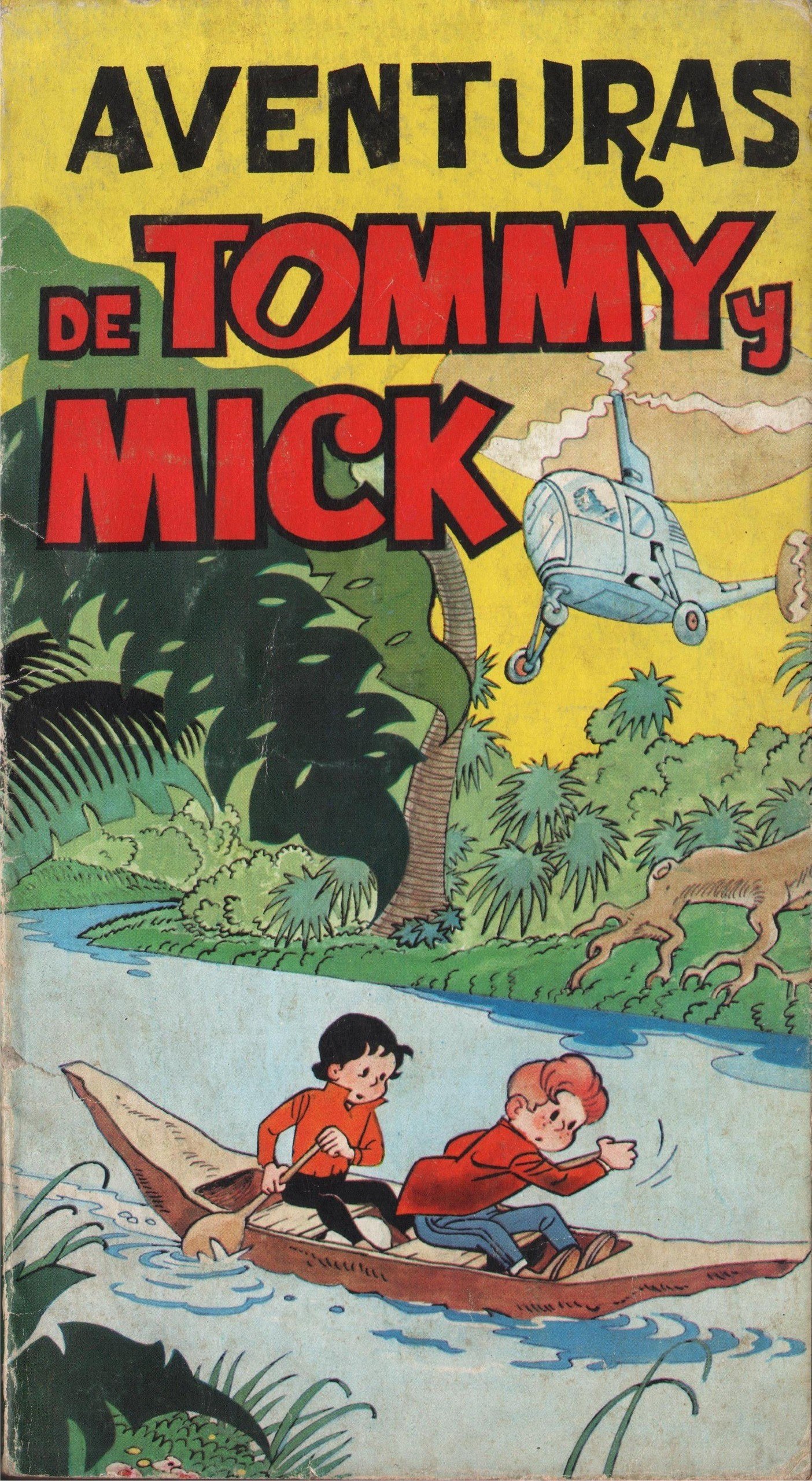 Portada ampliada de AVENTURAS DE TOMMY Y MICK