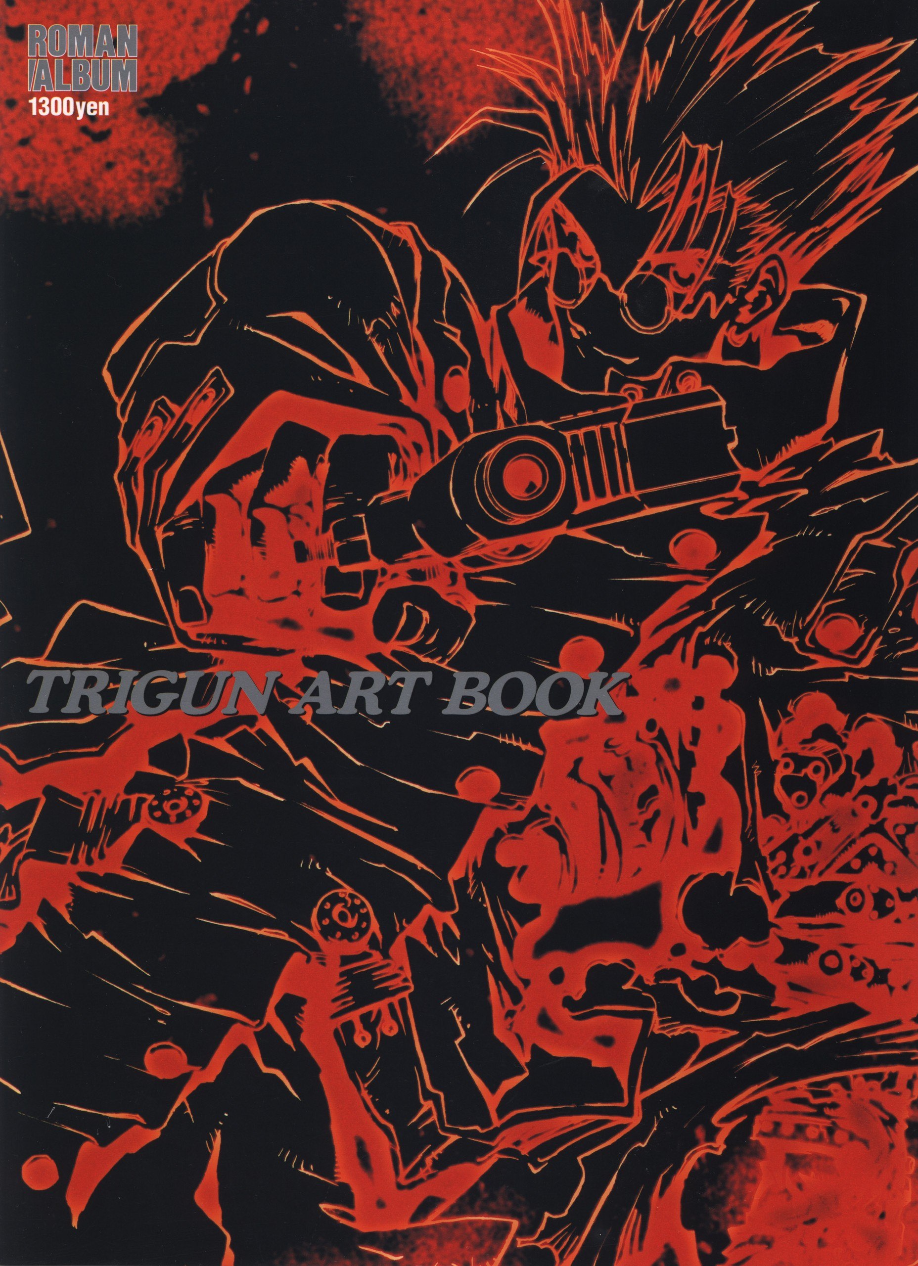 Portada ampliada de TRIGUN ART BOOK