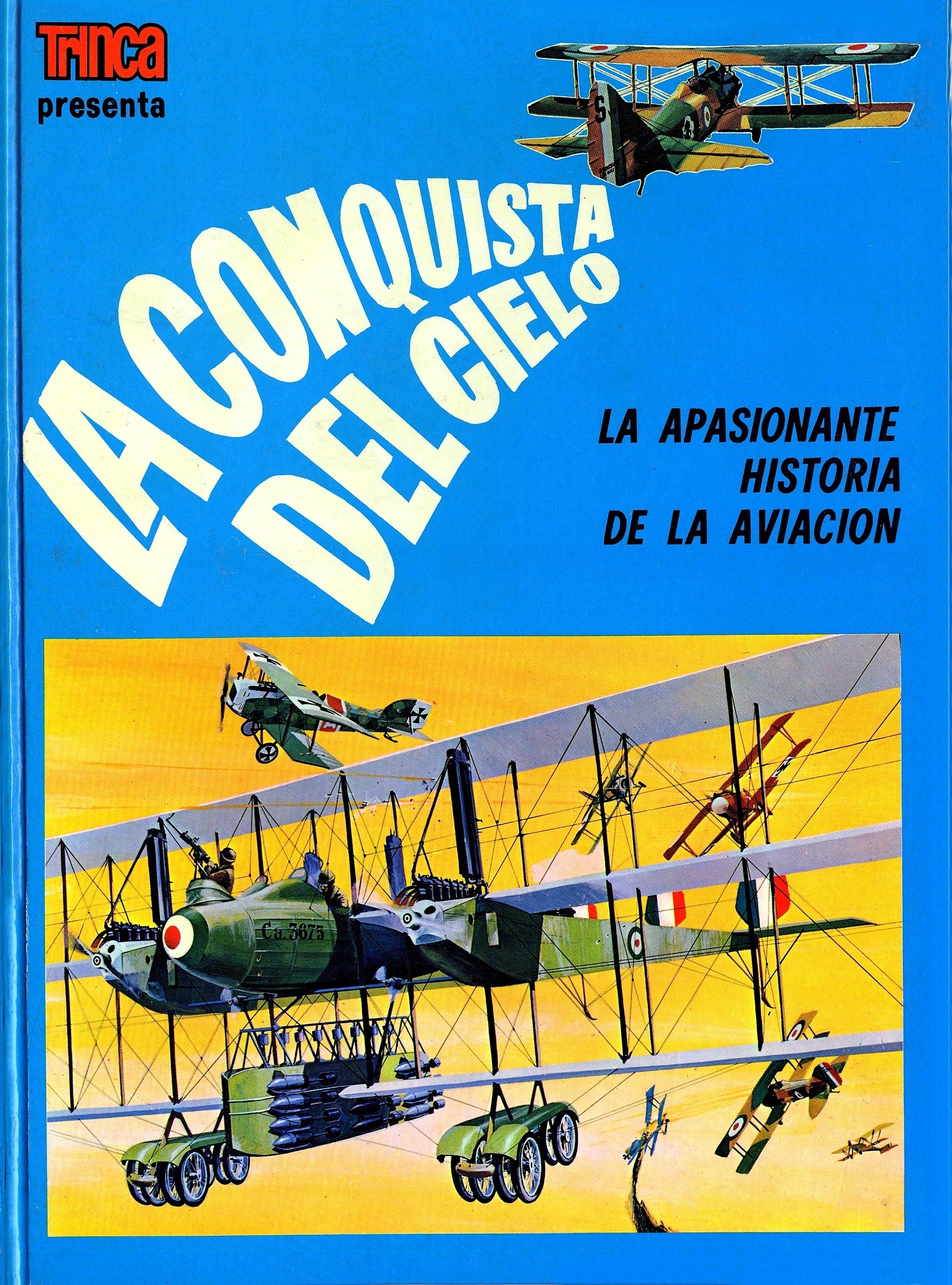 Portada ampliada de LA CONQUISTA DEL CIELO