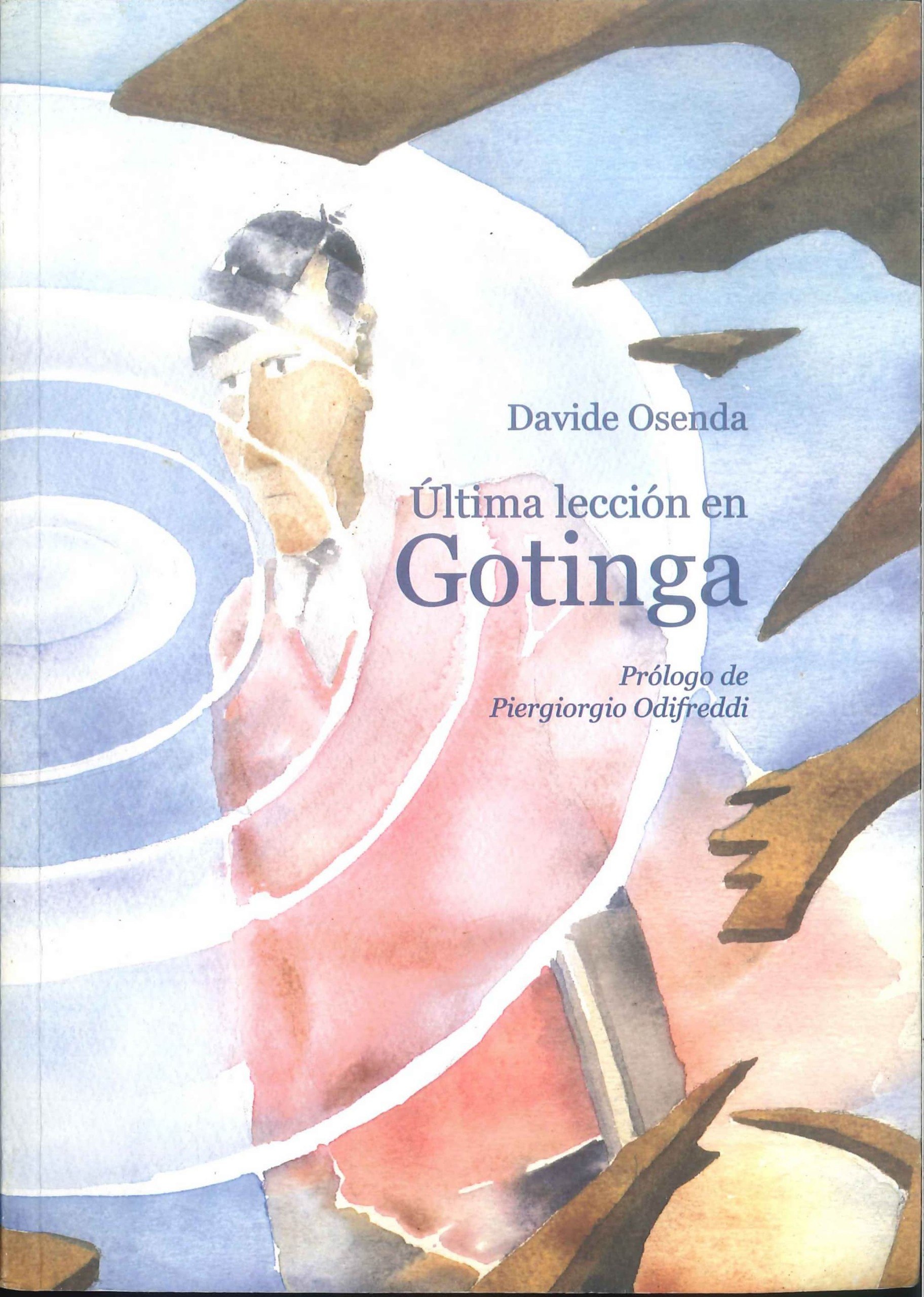 Portada ampliada de Última lección en Gotinga