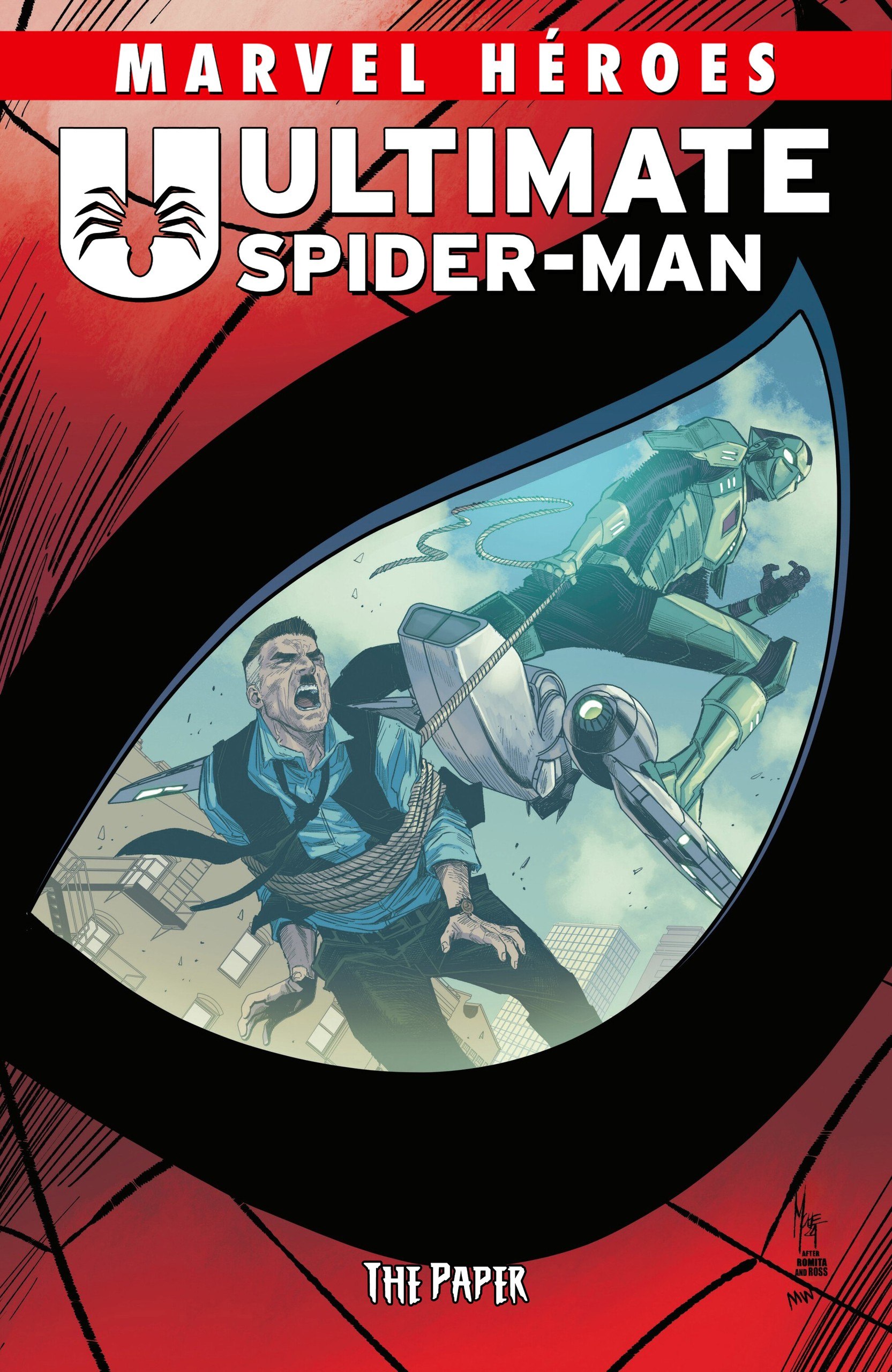Portada ampliada de ULTIMATE SPIDER-MAN