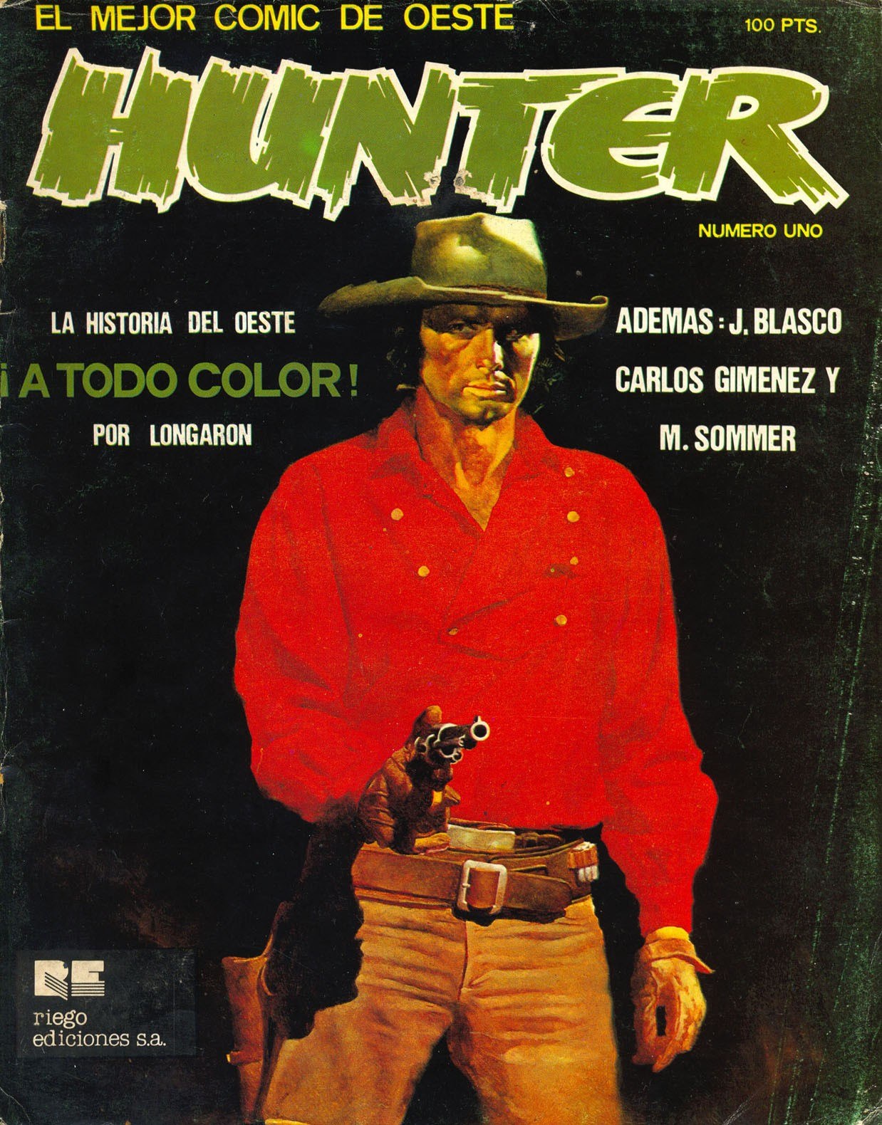 Portada ampliada de HUNTER