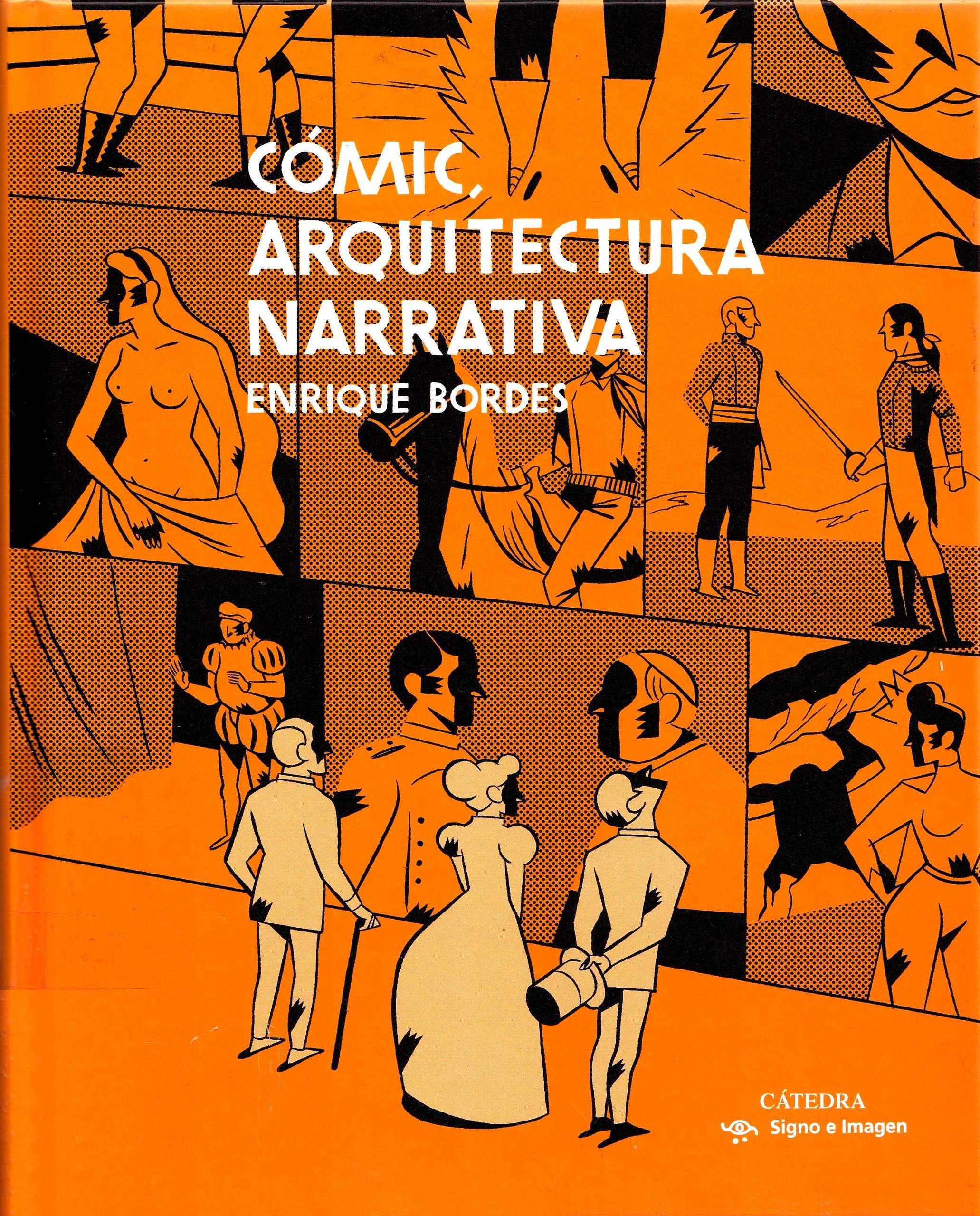 Portada ampliada de COMIC, ARQUITECTURA NARRATIVA