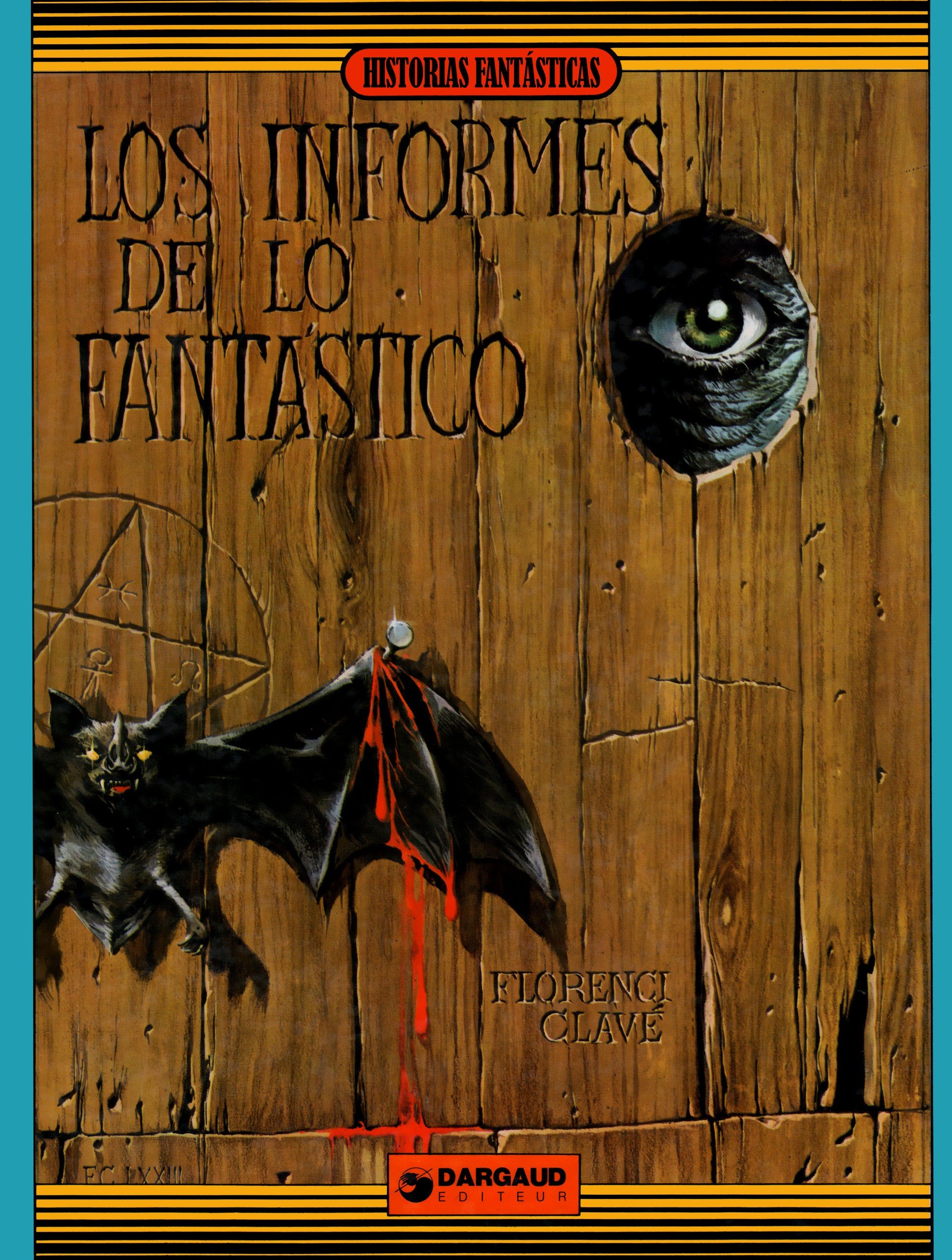 Portada ampliada de LOS INFORMES DE LO FANTASTICO