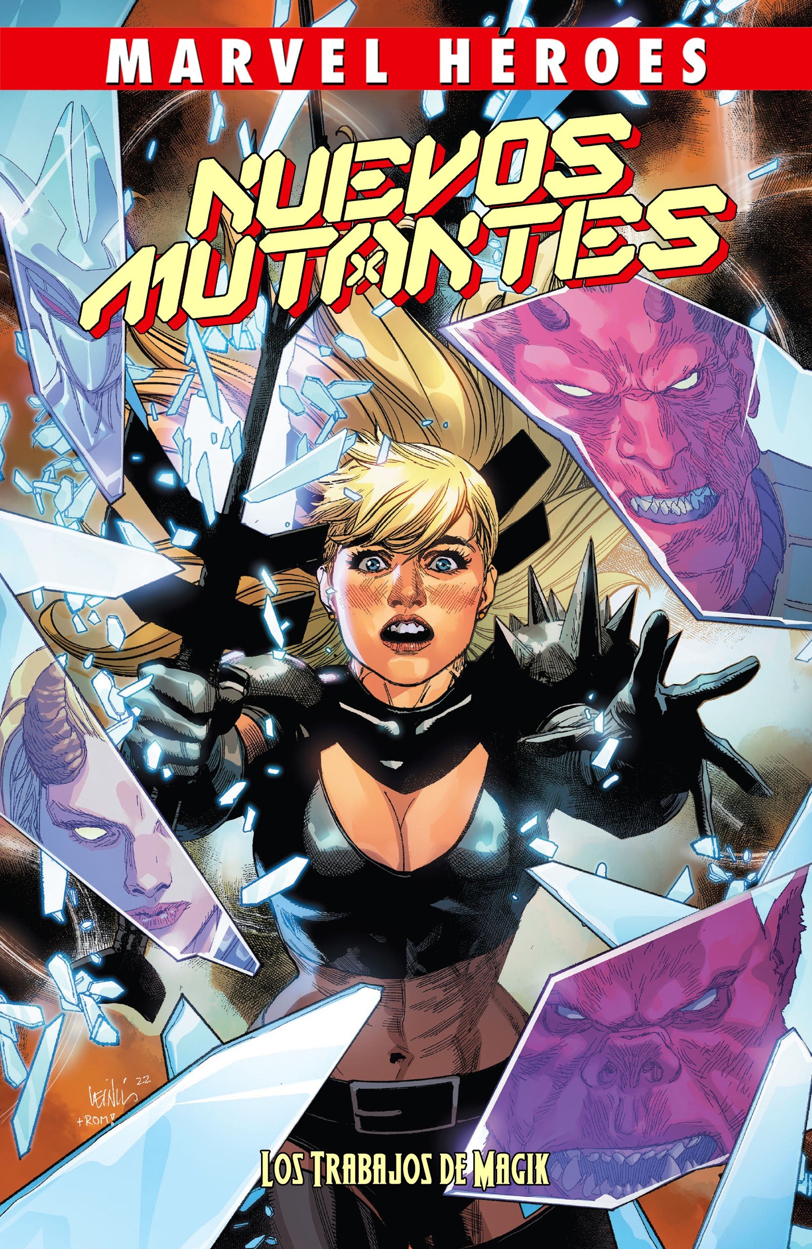 Portada ampliada de NUEVOS MUTANTES