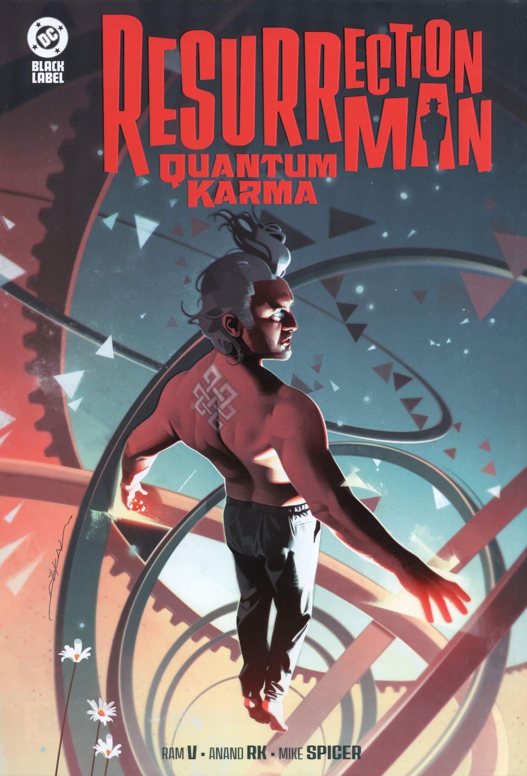 Portada ampliada de Resurrection Man: Quantum Karma