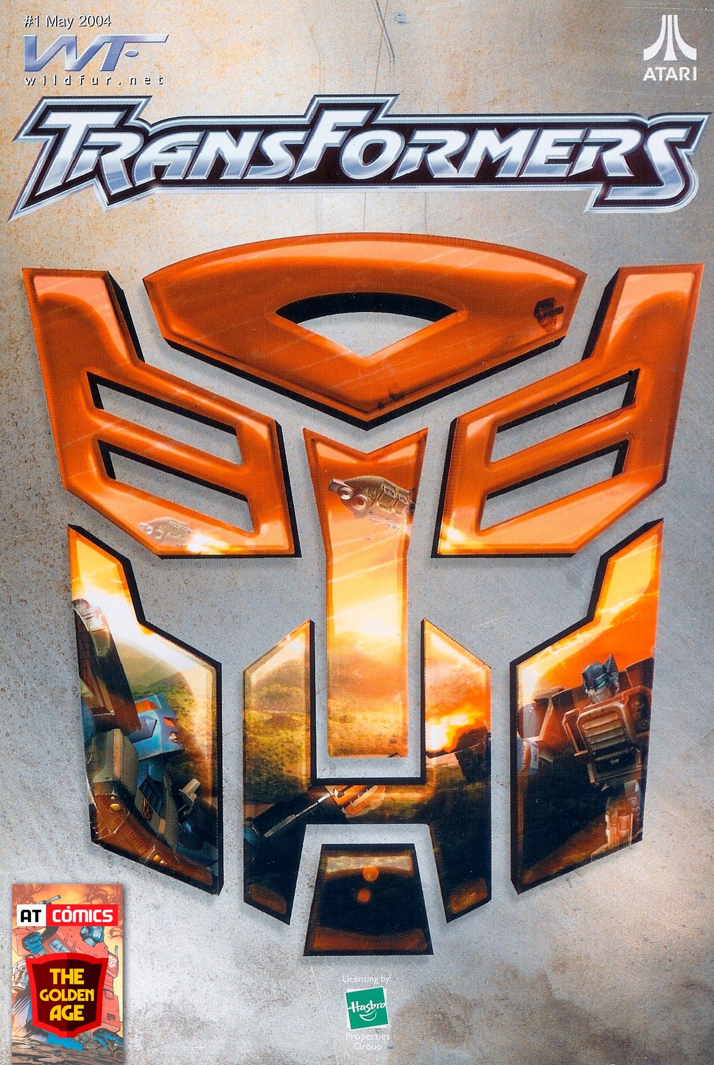 Portada ampliada de Transformers