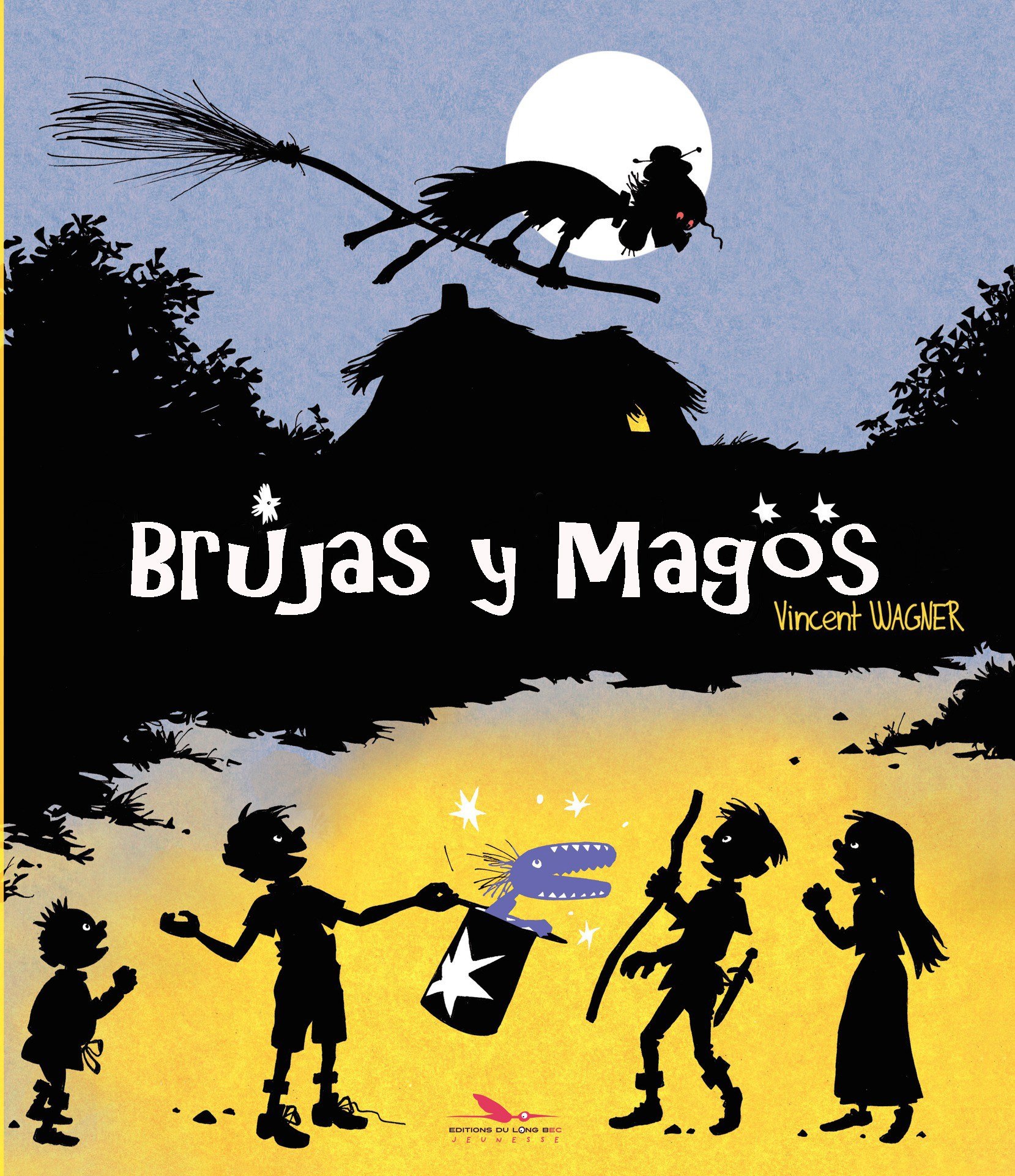 Portada ampliada de Brujas y Magos