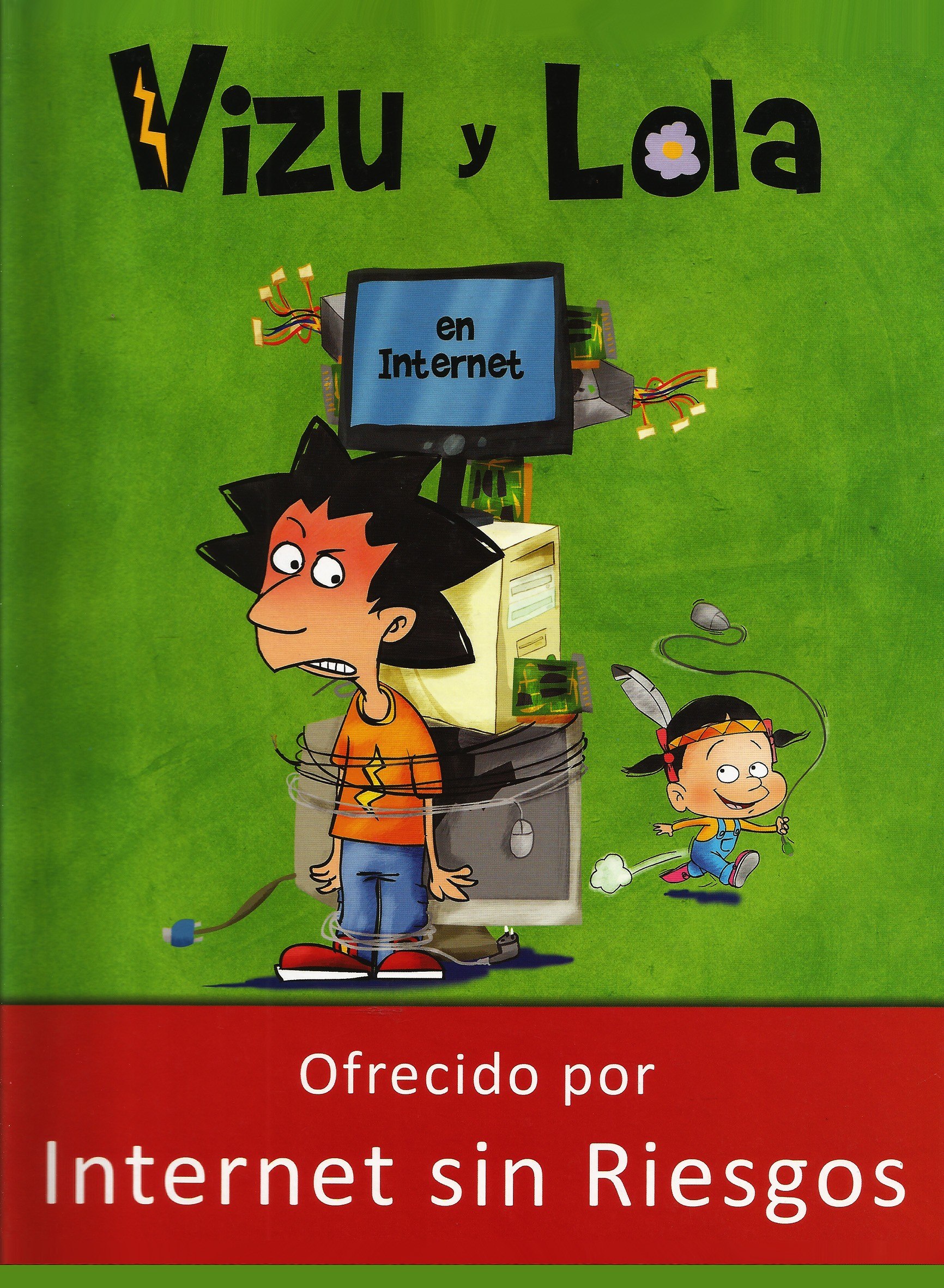 Portada ampliada de Vizu y Lola